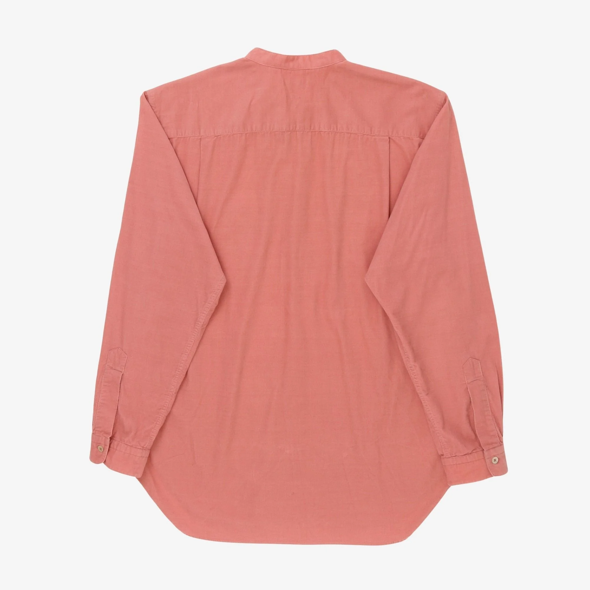 Needlecord Collarless Shirt - Image 2