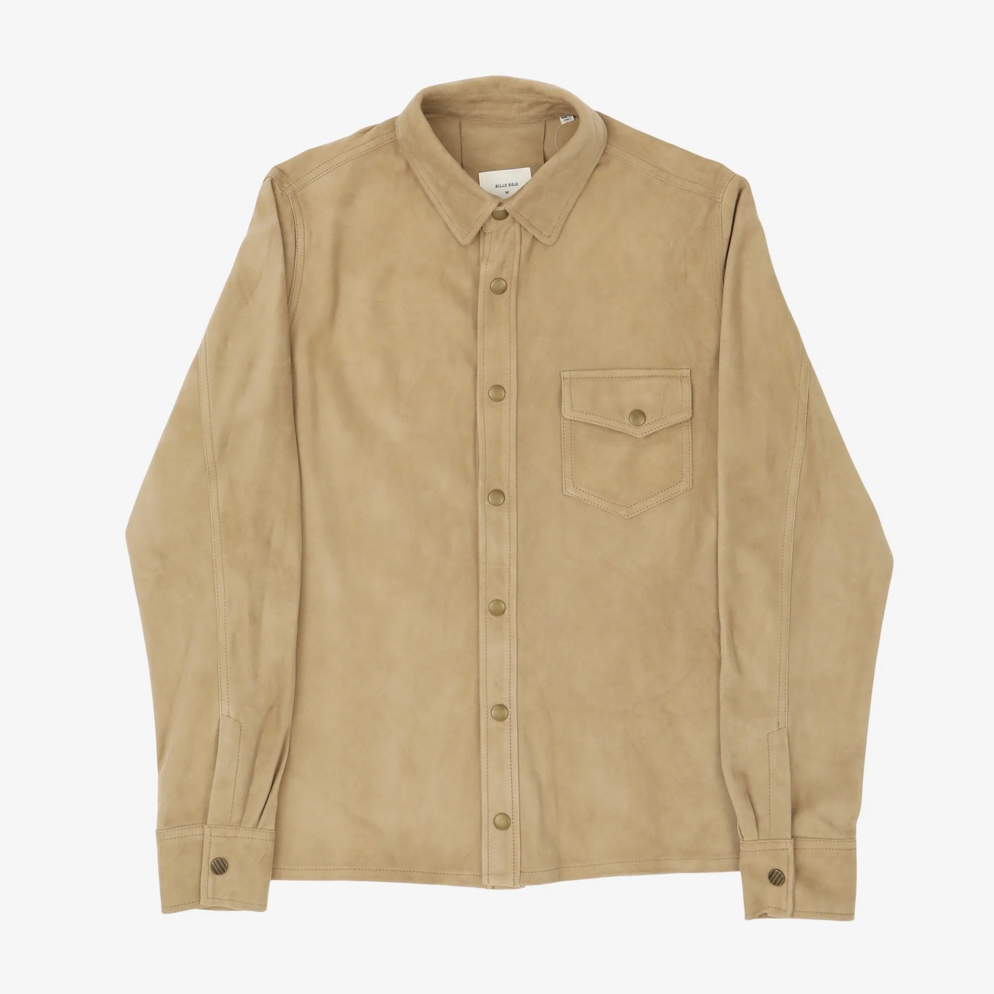 One Pocket Suede Shirt