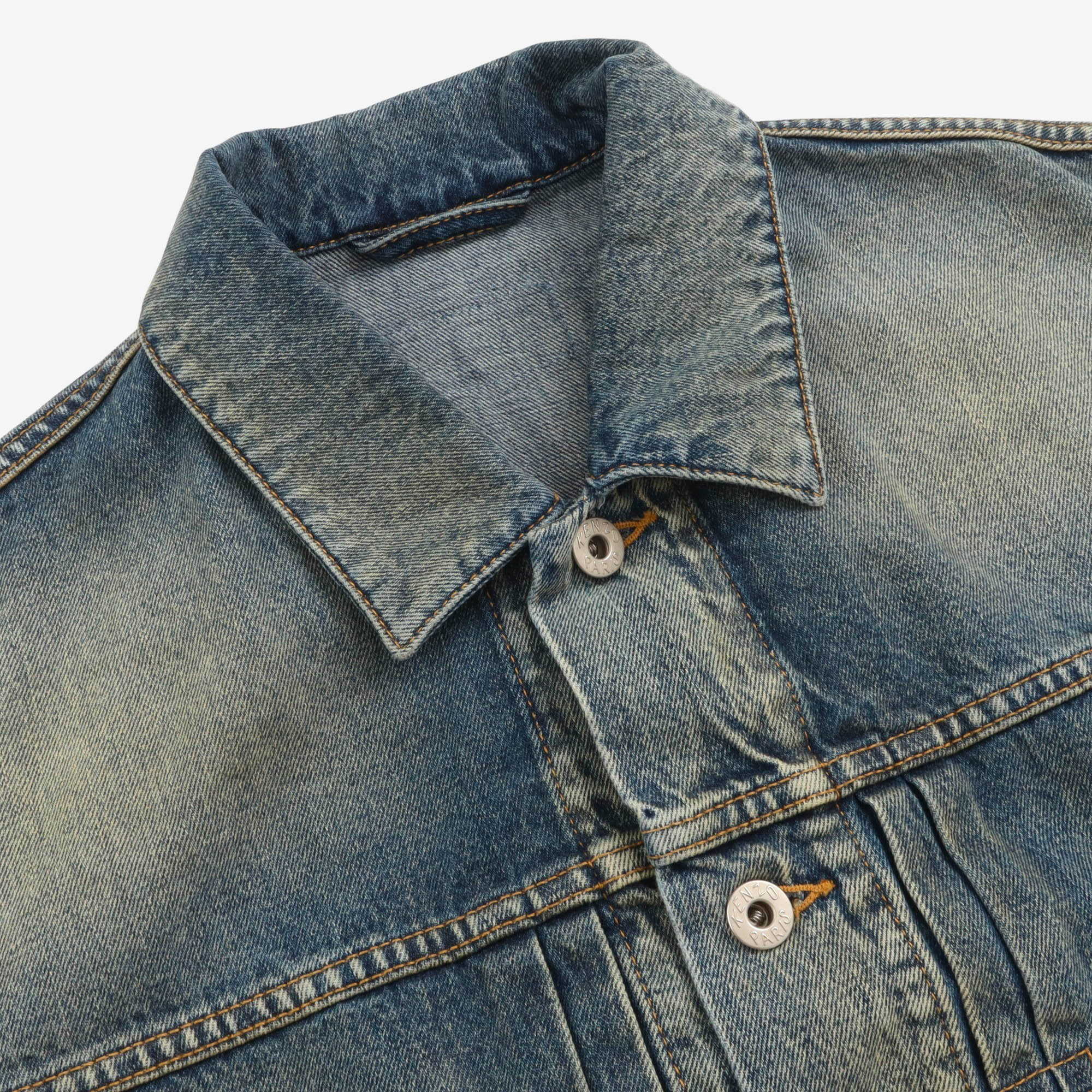Panelling Denim Jacket - Image 3