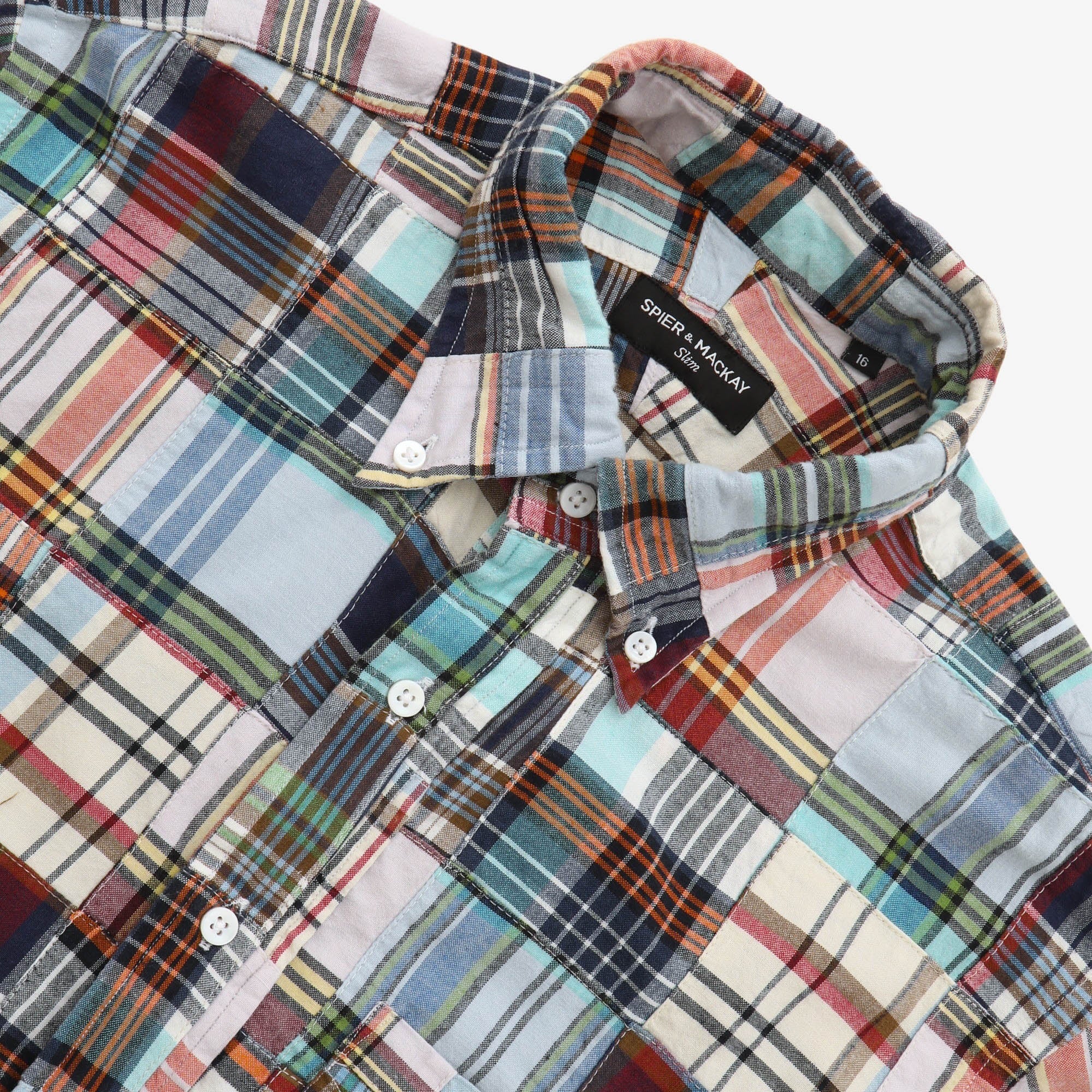 Patchwork Madras Shirt - Image 3