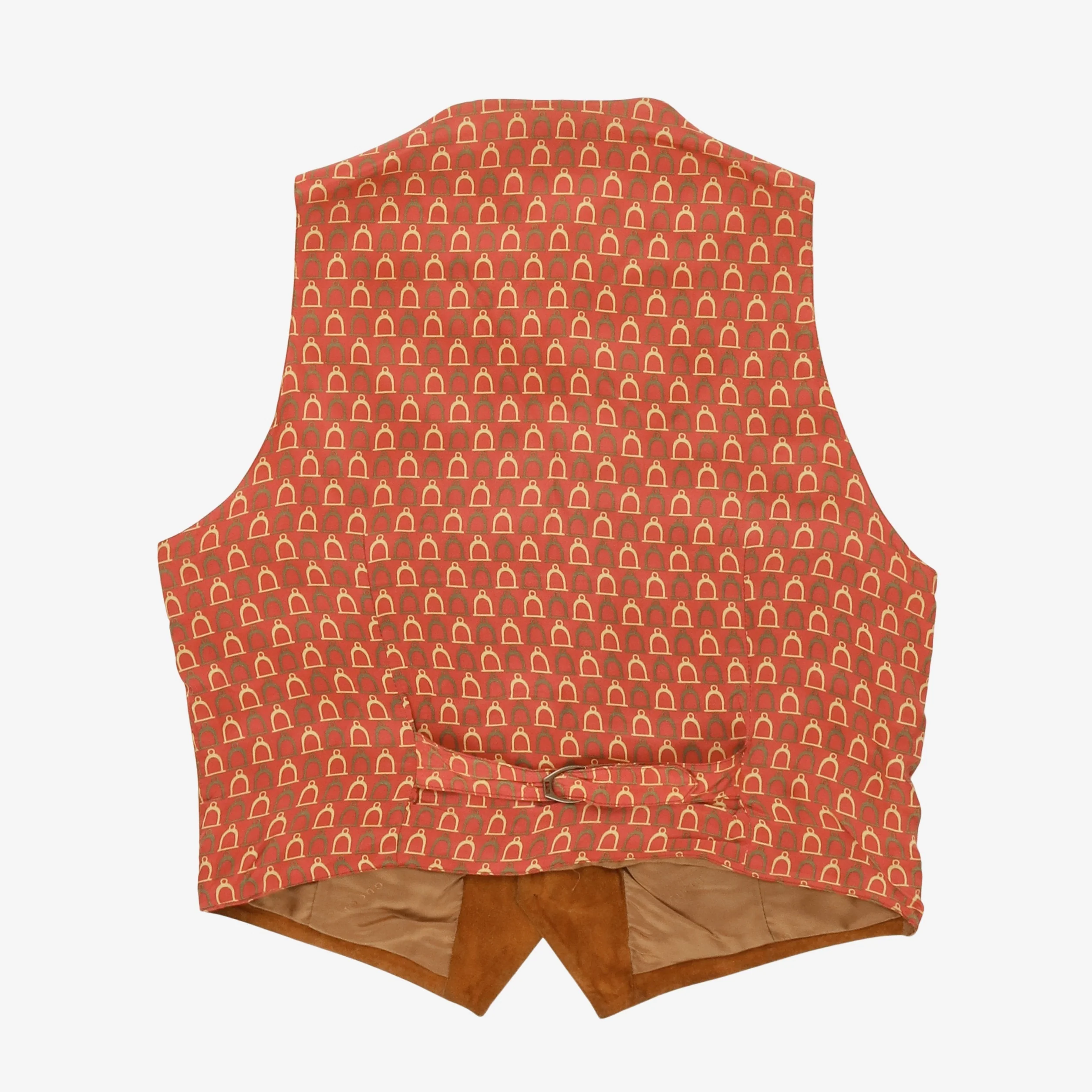 3 Pocket Suede Waistcoat - Image 2