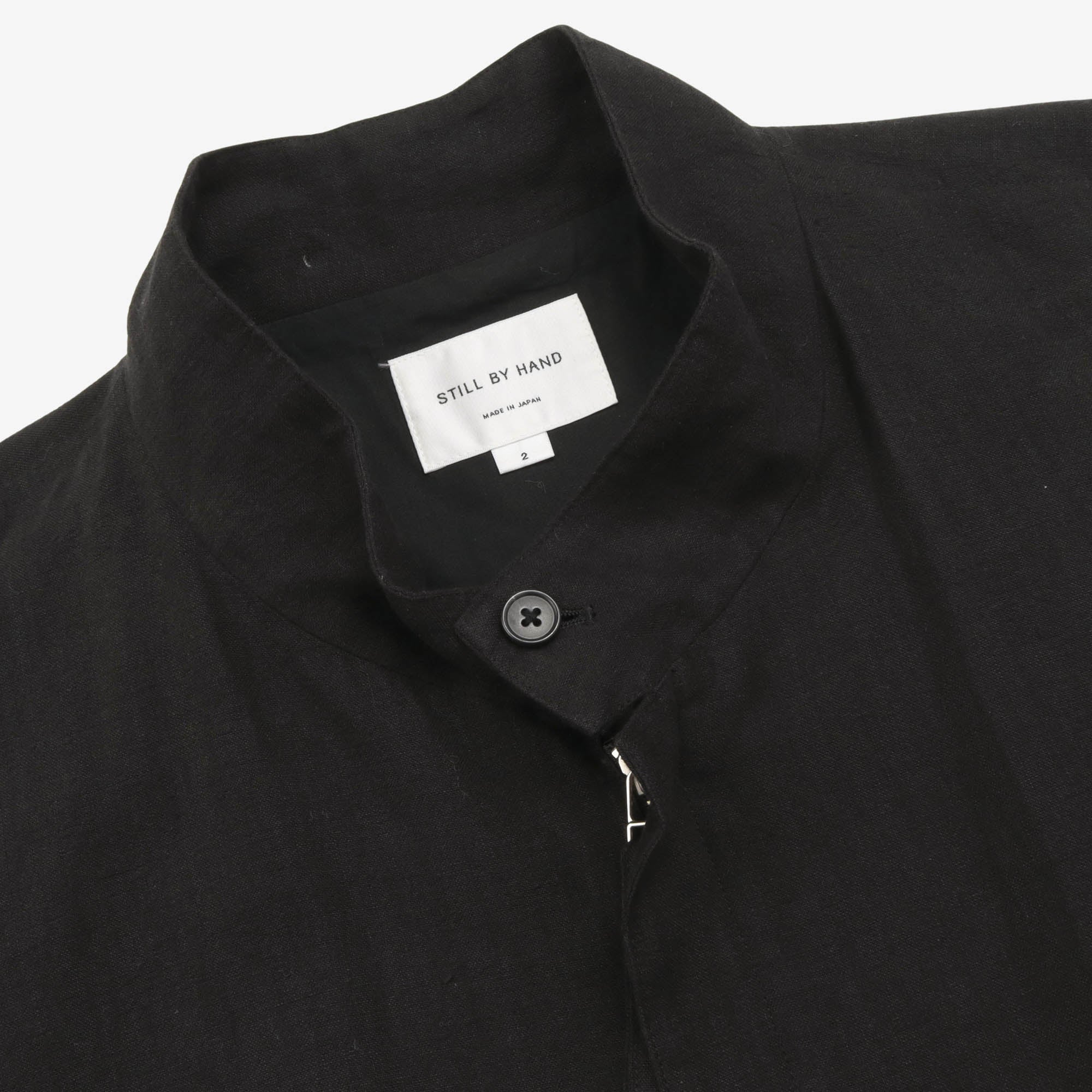 Peach Skin Linen Blouson - Image 4