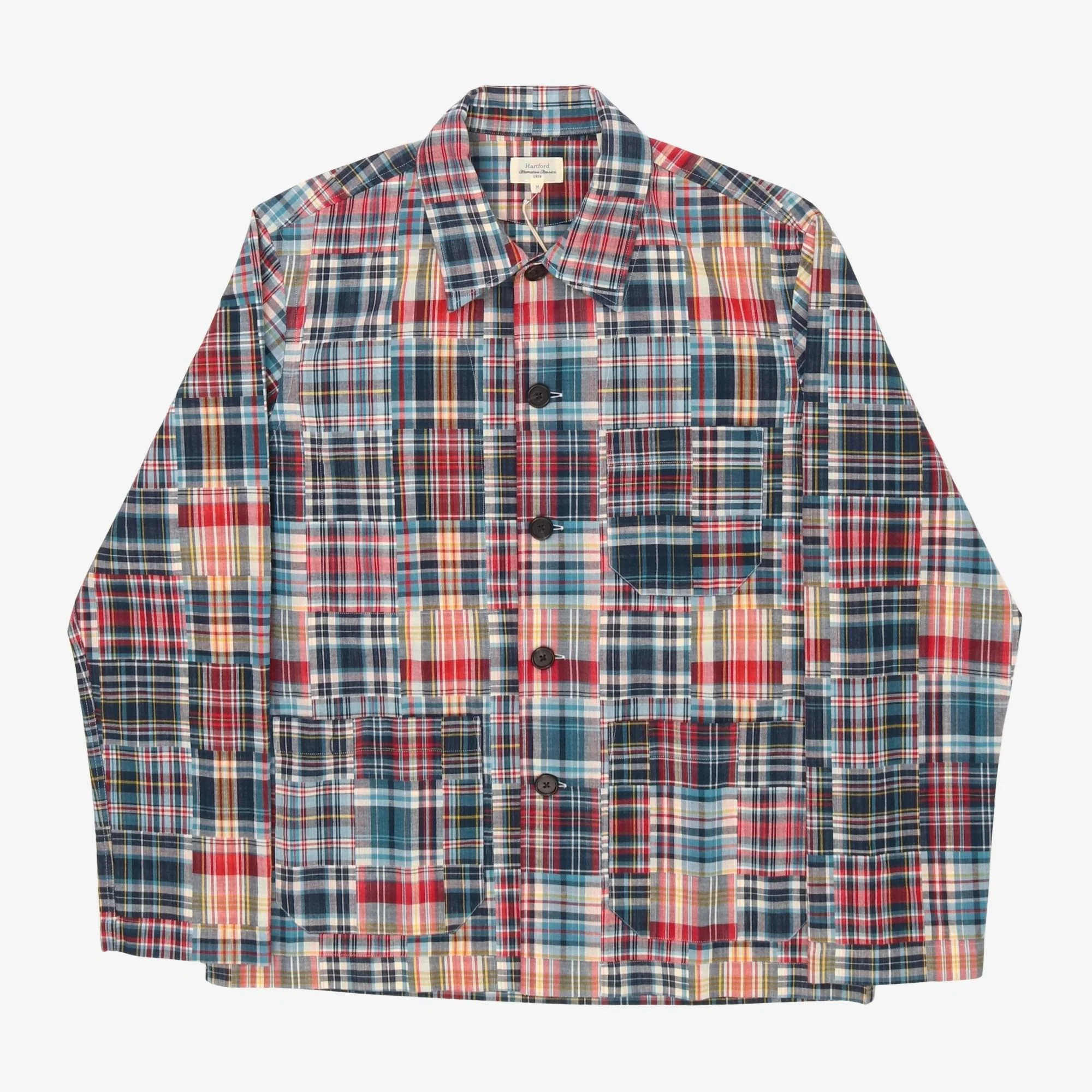 Perry Patchwork Madras Jacket