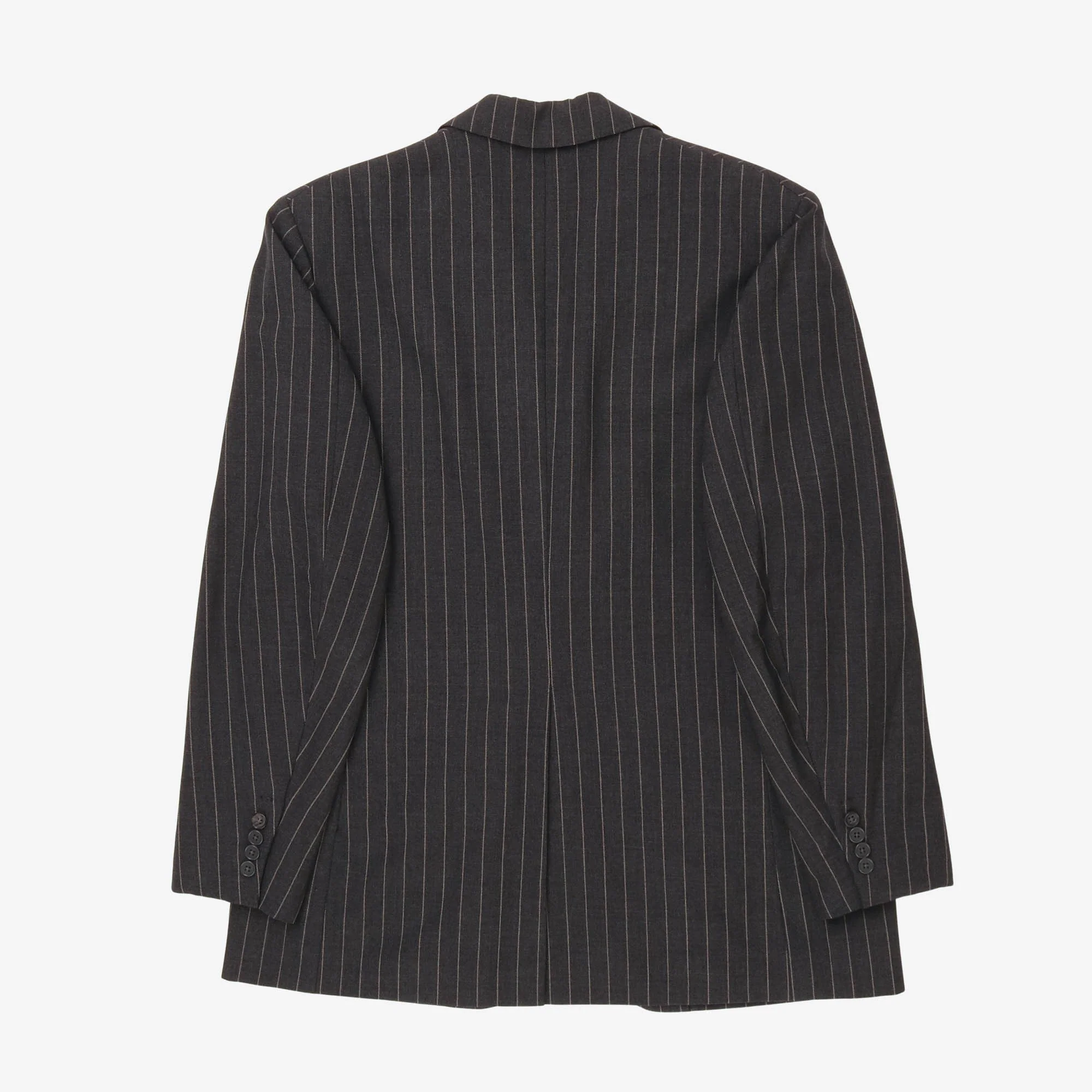 Bespoke Wool Pinstripe Suit - Image 2