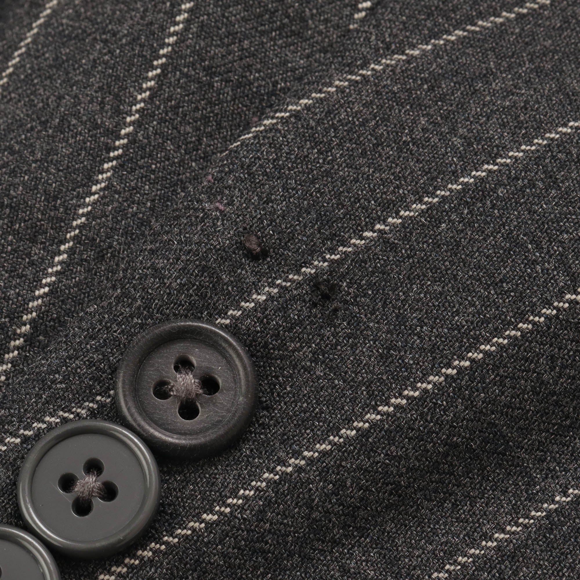 Bespoke Wool Pinstripe Suit - Image 3