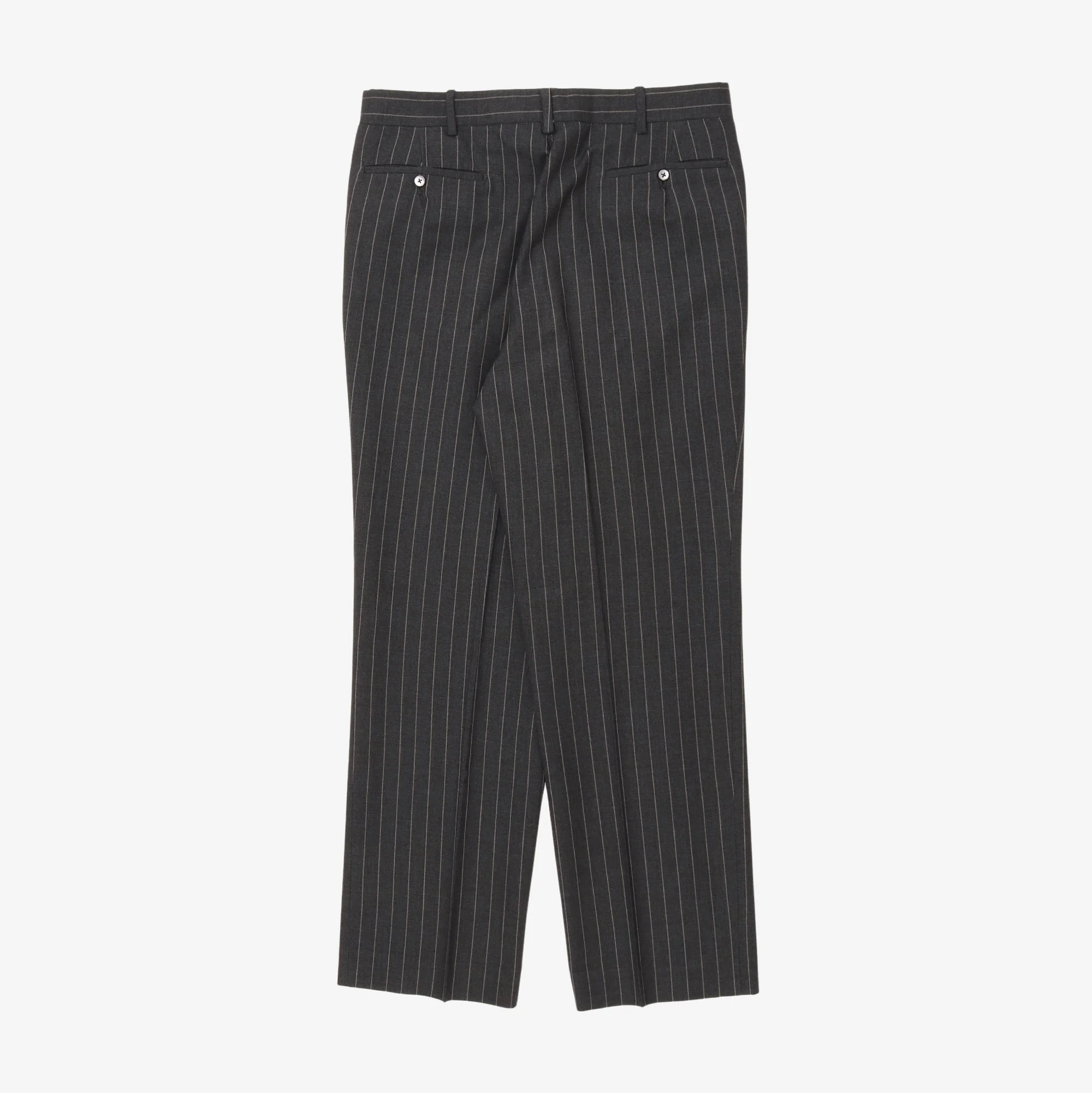 Bespoke Wool Pinstripe Suit - Image 7