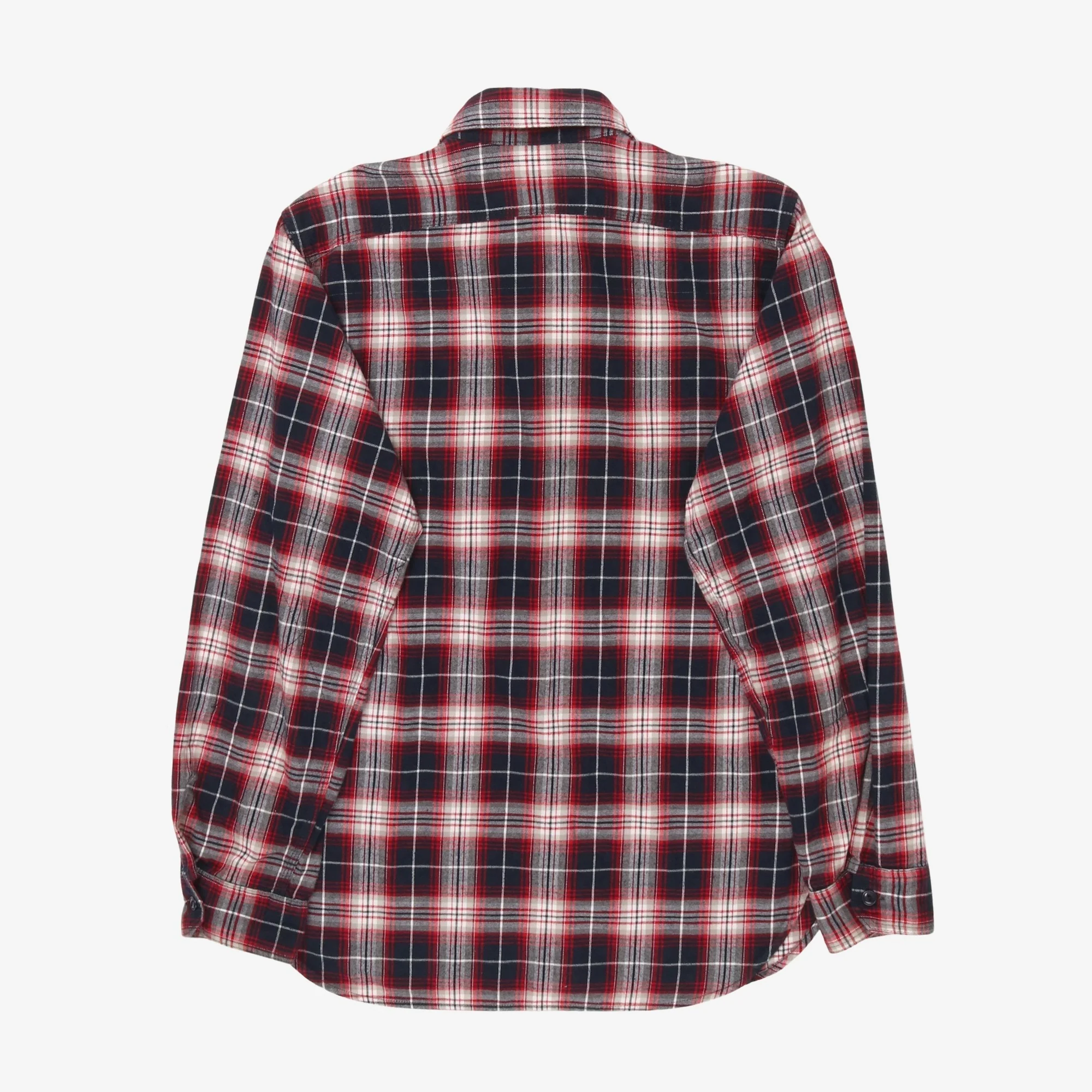 Plaid Flannel Work Shirt - Image 2