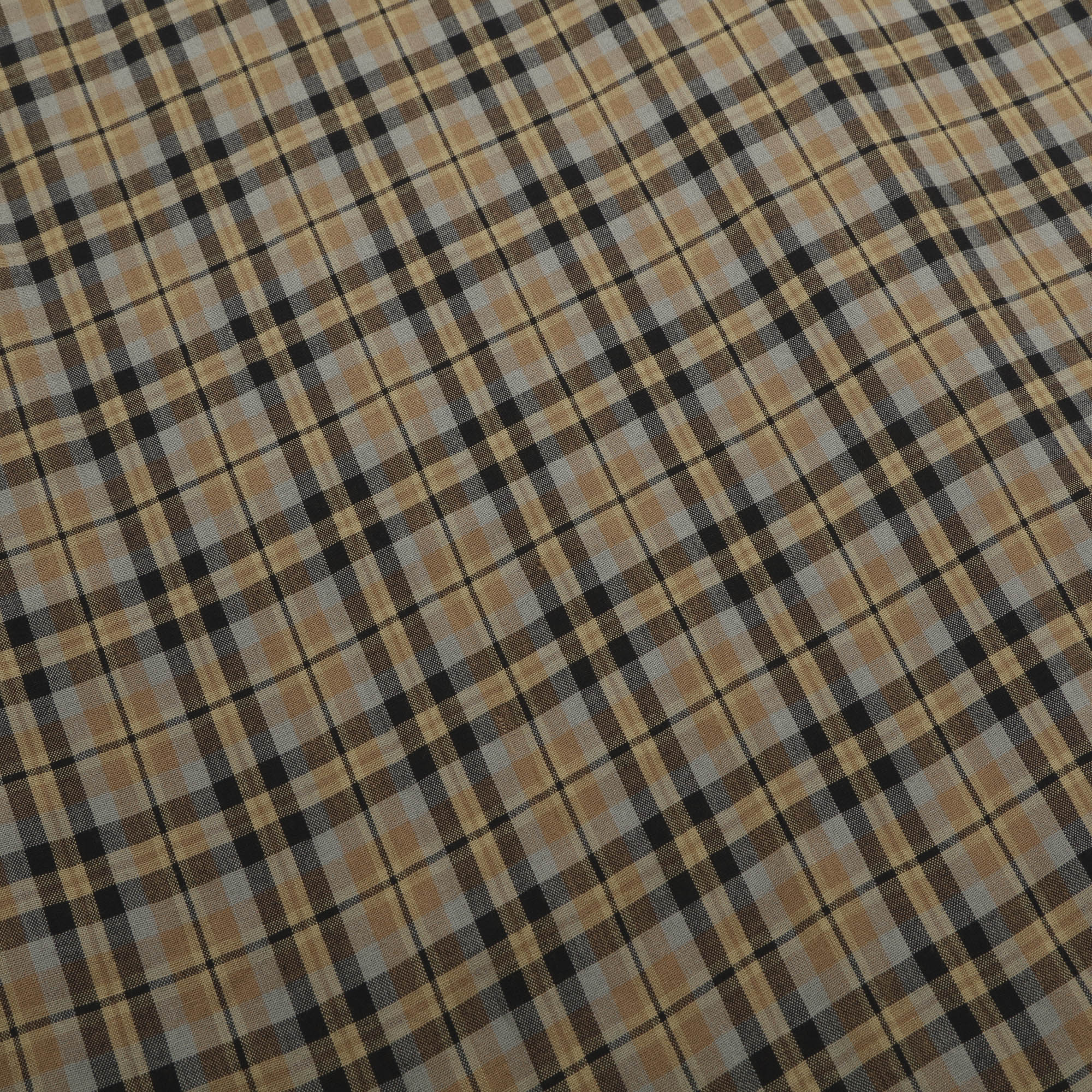 Plaid Open Collar Shirt - Image 4