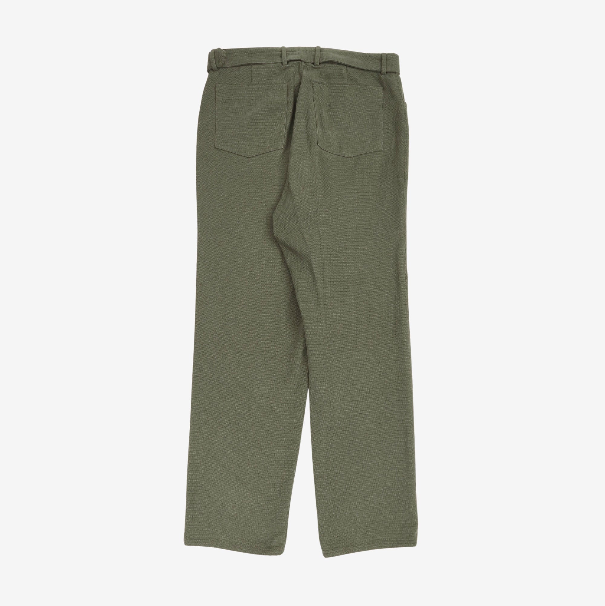 Plain Front Duck Trouser - Image 2