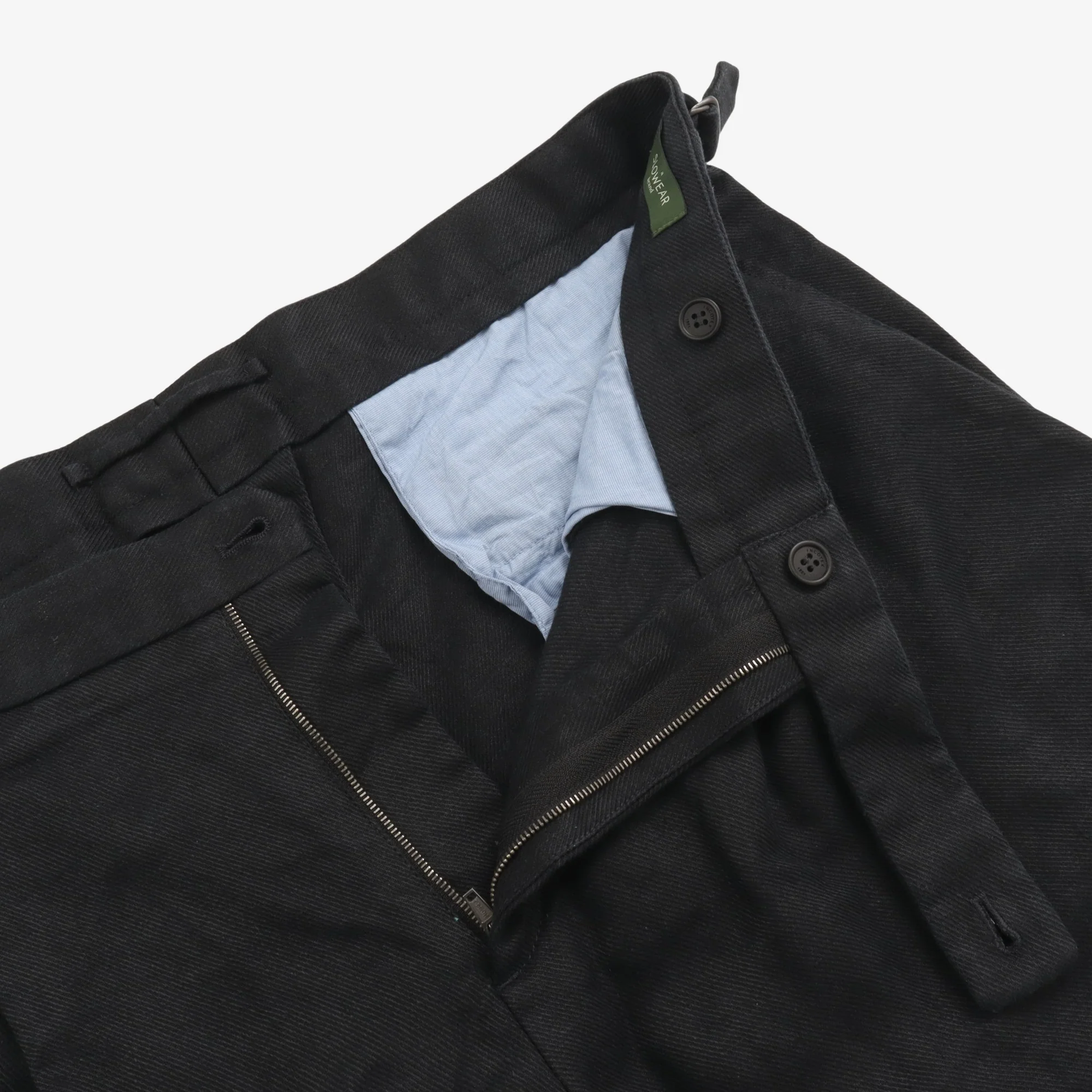Pleated Linen Shorts (36W) - Image 3