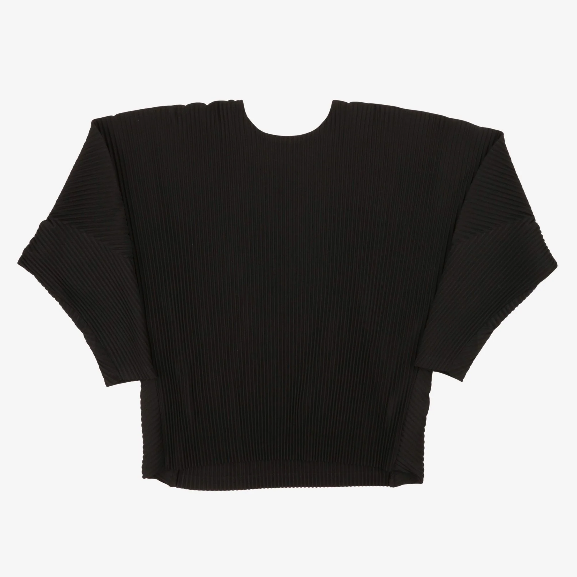 Pleated LS Tee