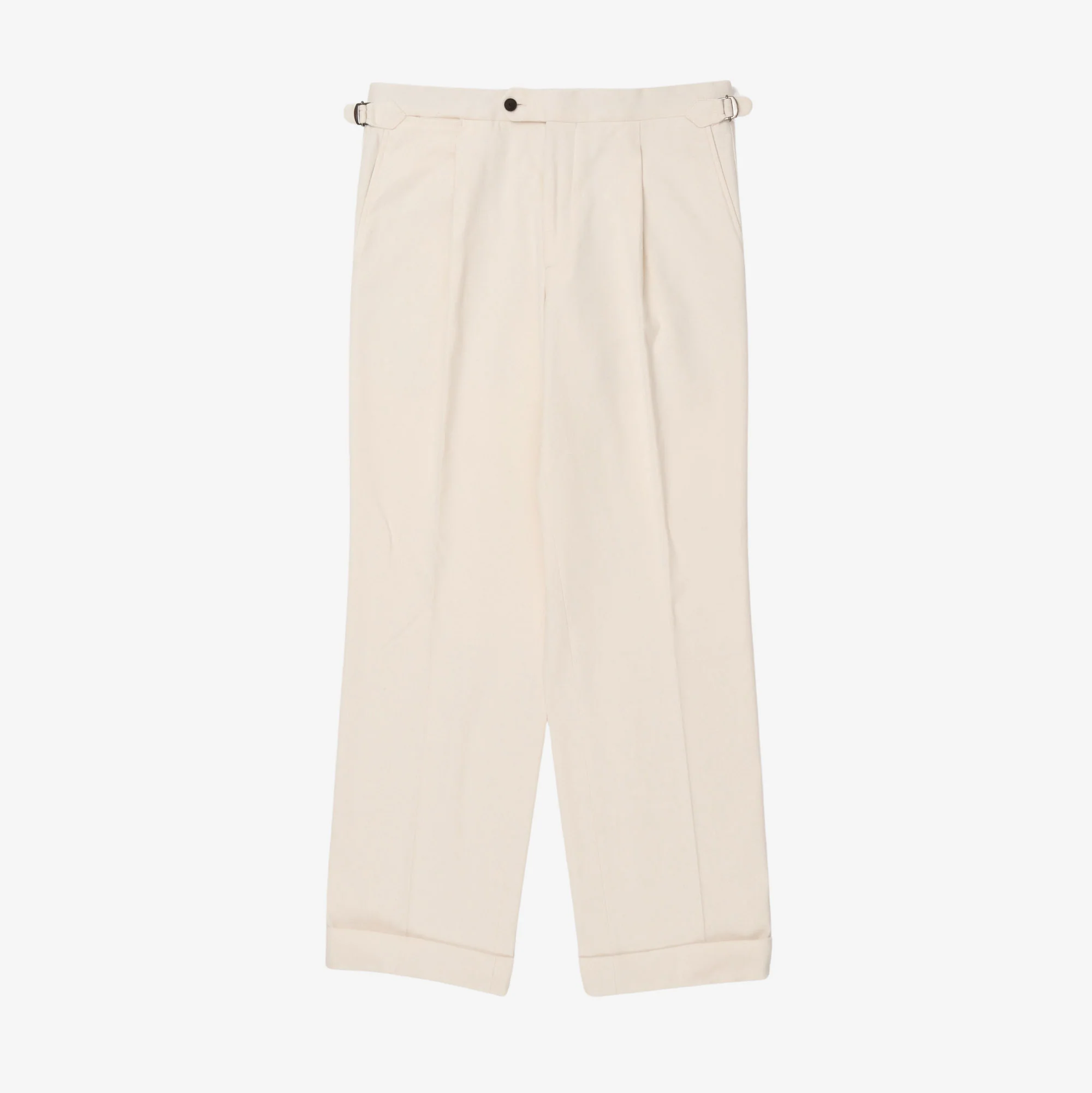 Pleated Twill Trousers (32W x 31L)