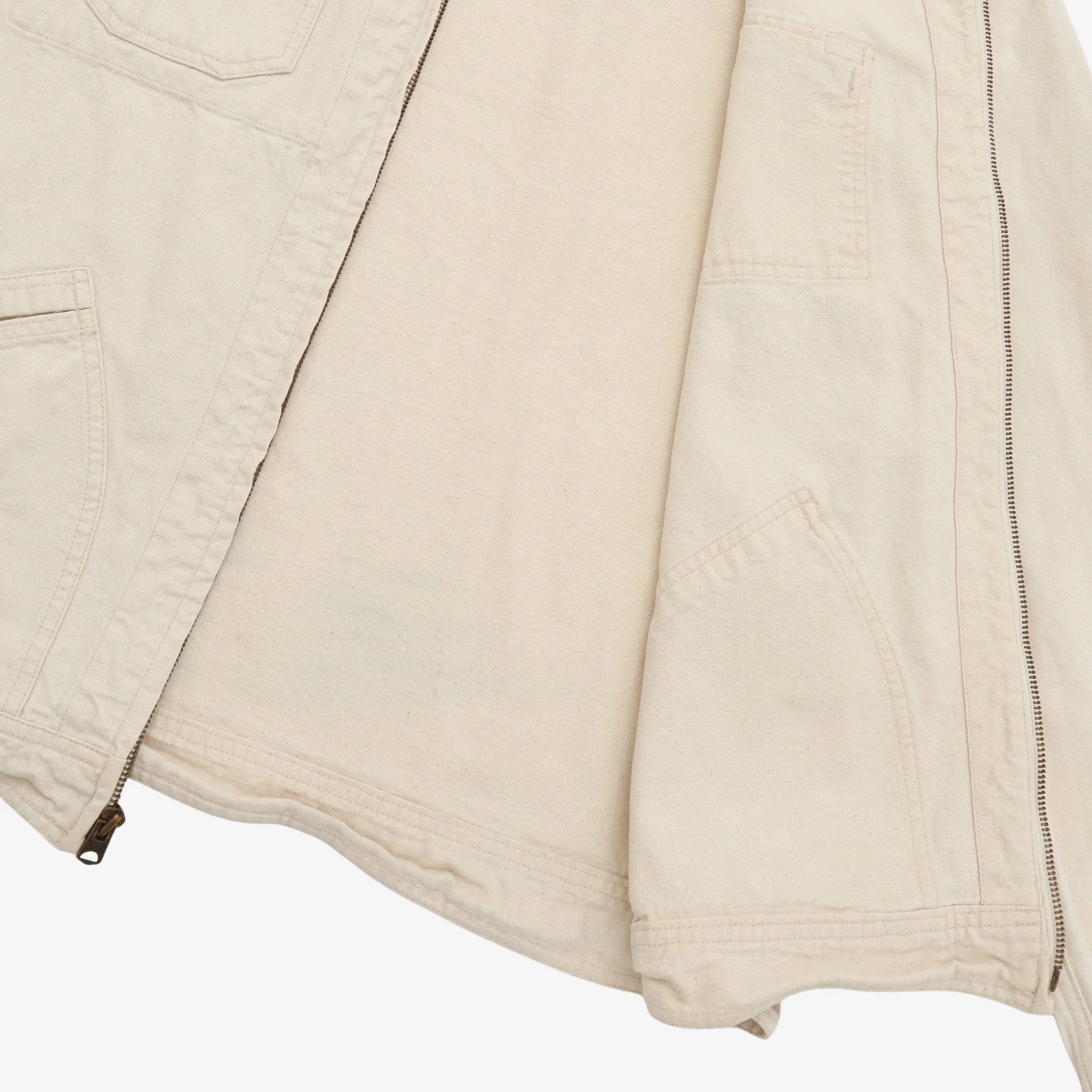 Denim Zip Up Jacket - Image 4