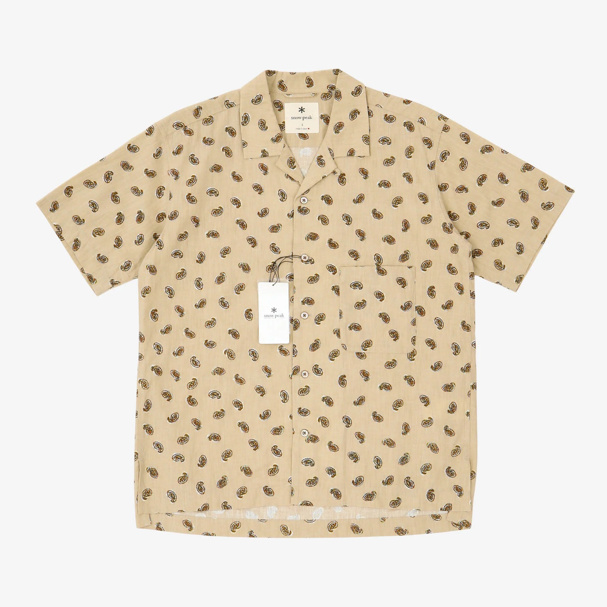 Poplin Paisley Shirt