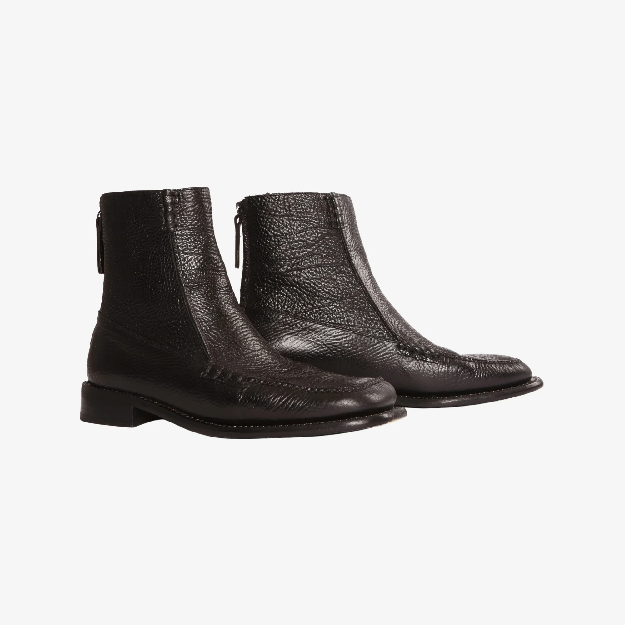Quadra Grain Leather Boots - Image 2