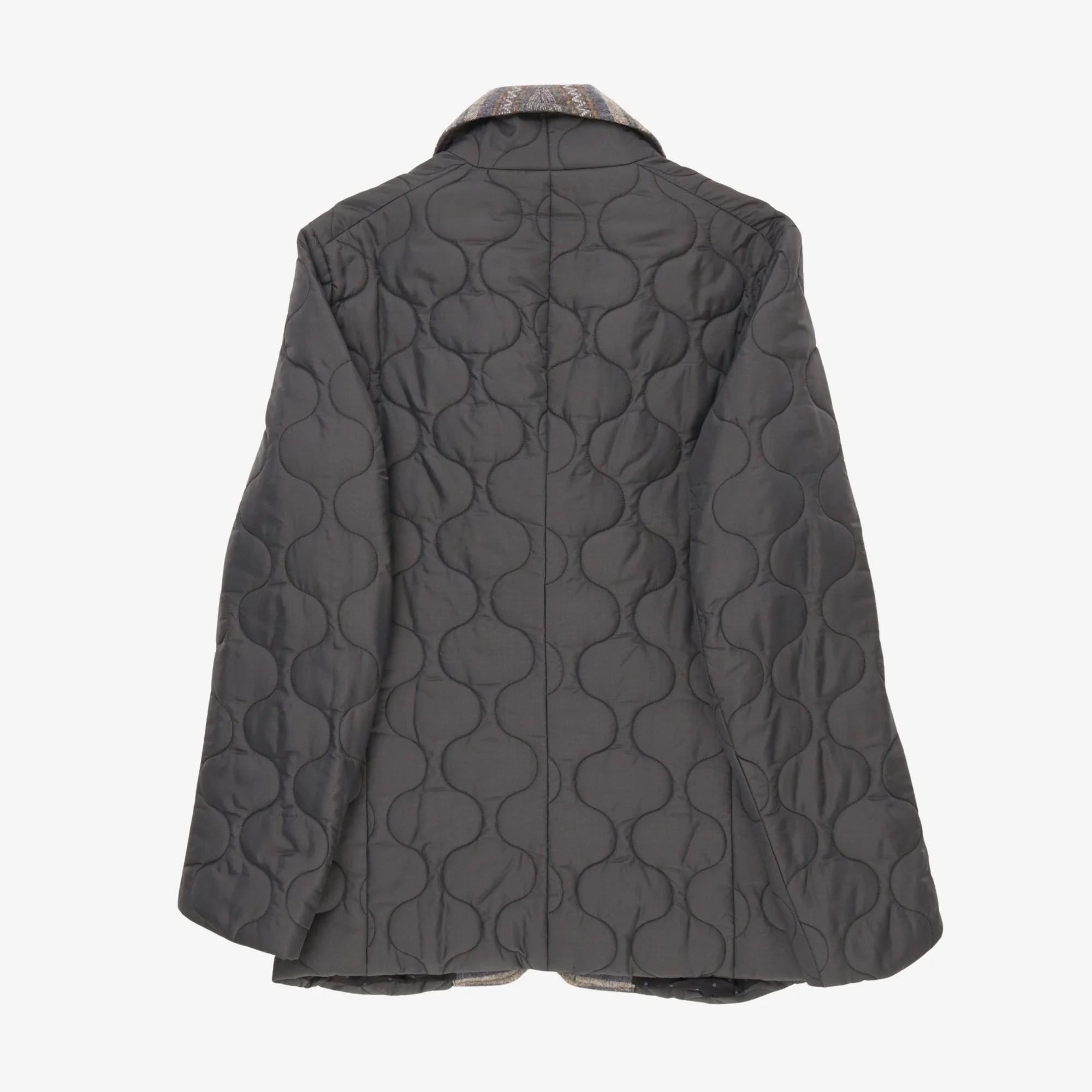 Quilted Blazer Jacket - Image 2