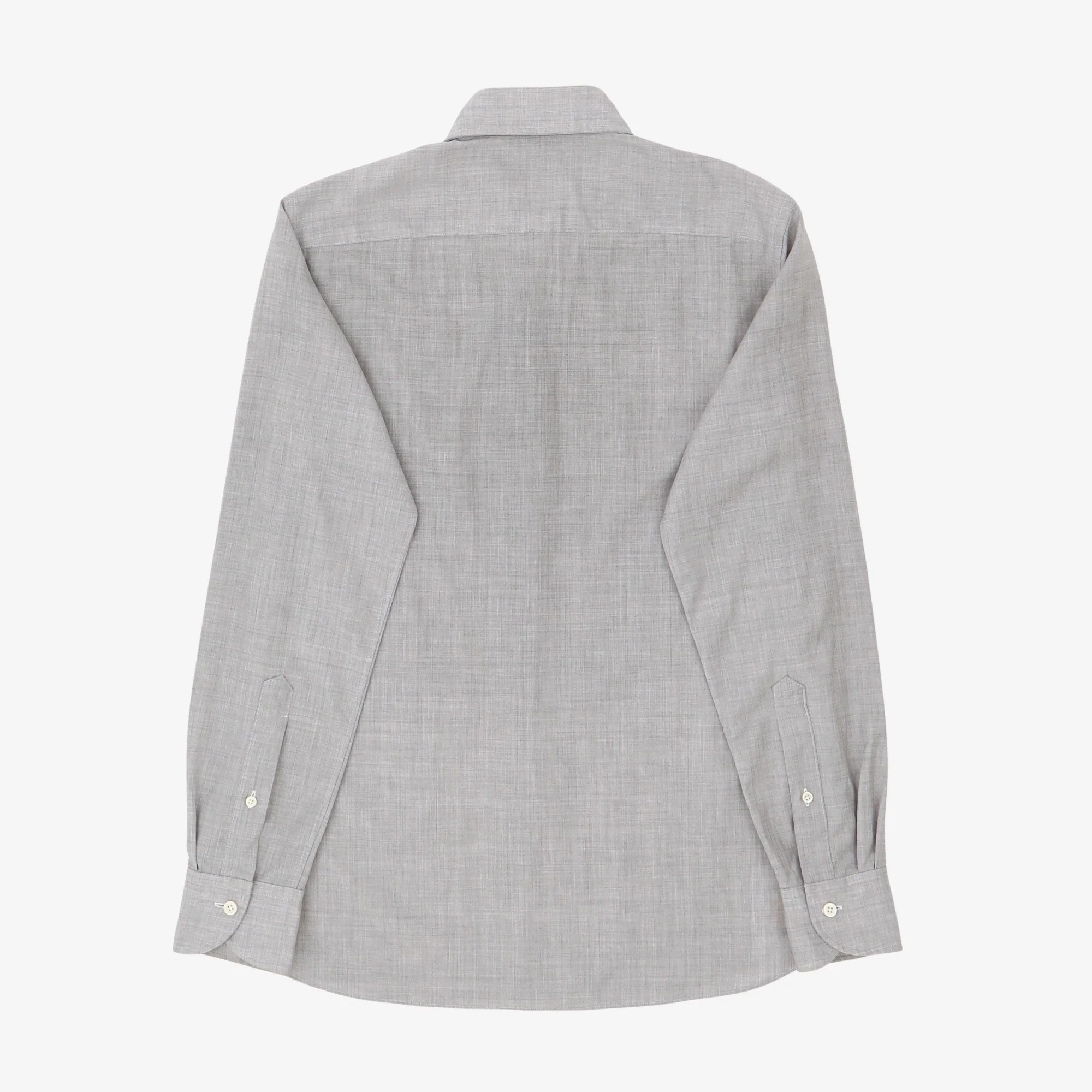 Reda Melange Merino Shirt - Image 2