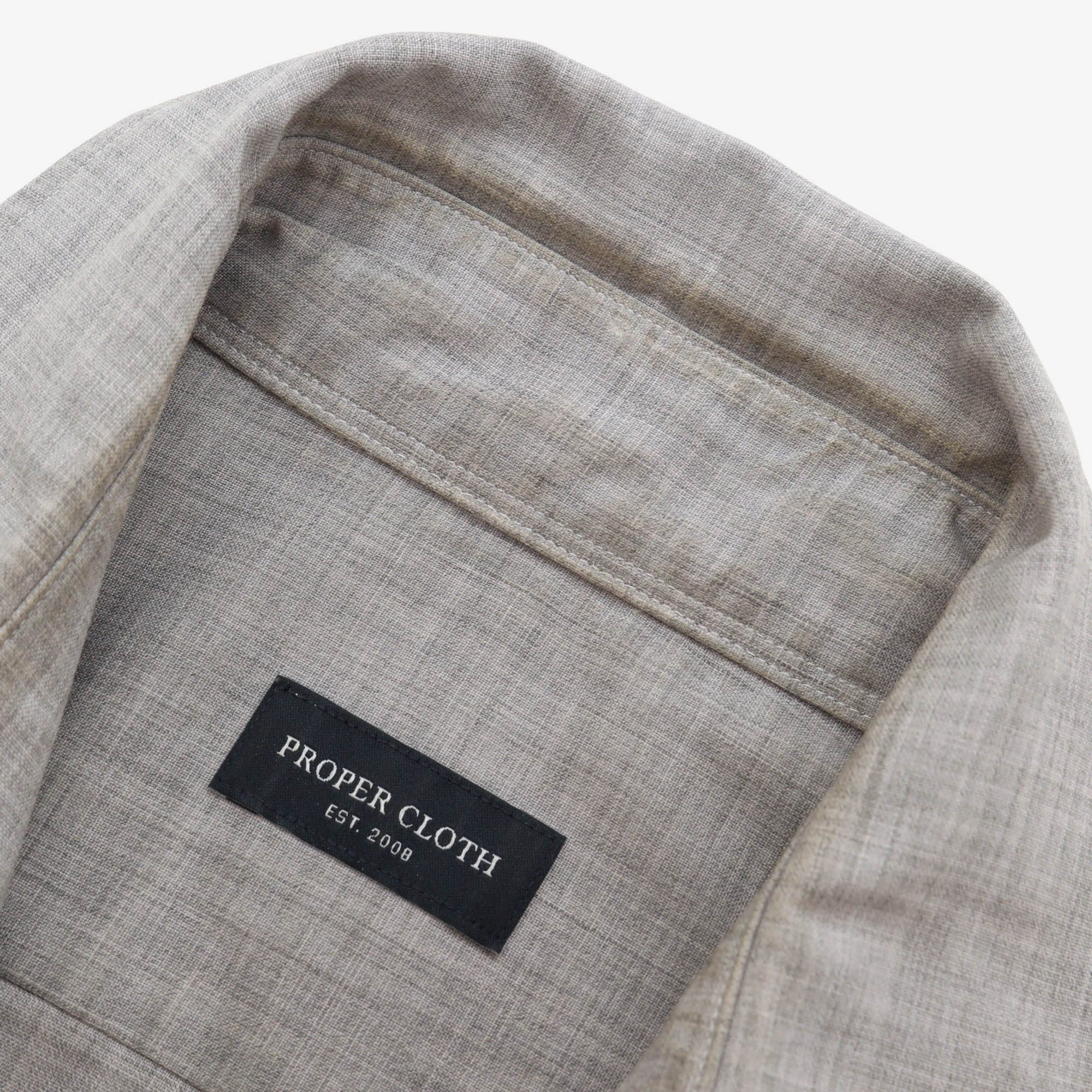 Reda Melange Merino Shirt - Image 5