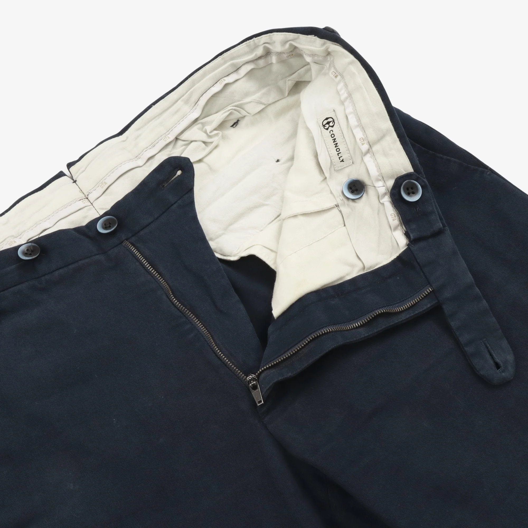 Regular Fit Twill Chinos (W33) - Image 3