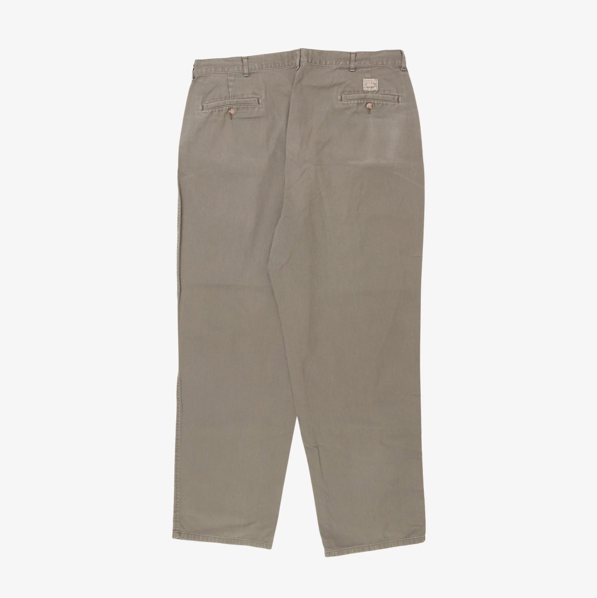 Relaxed Fit Pleated Trouser - Image 2