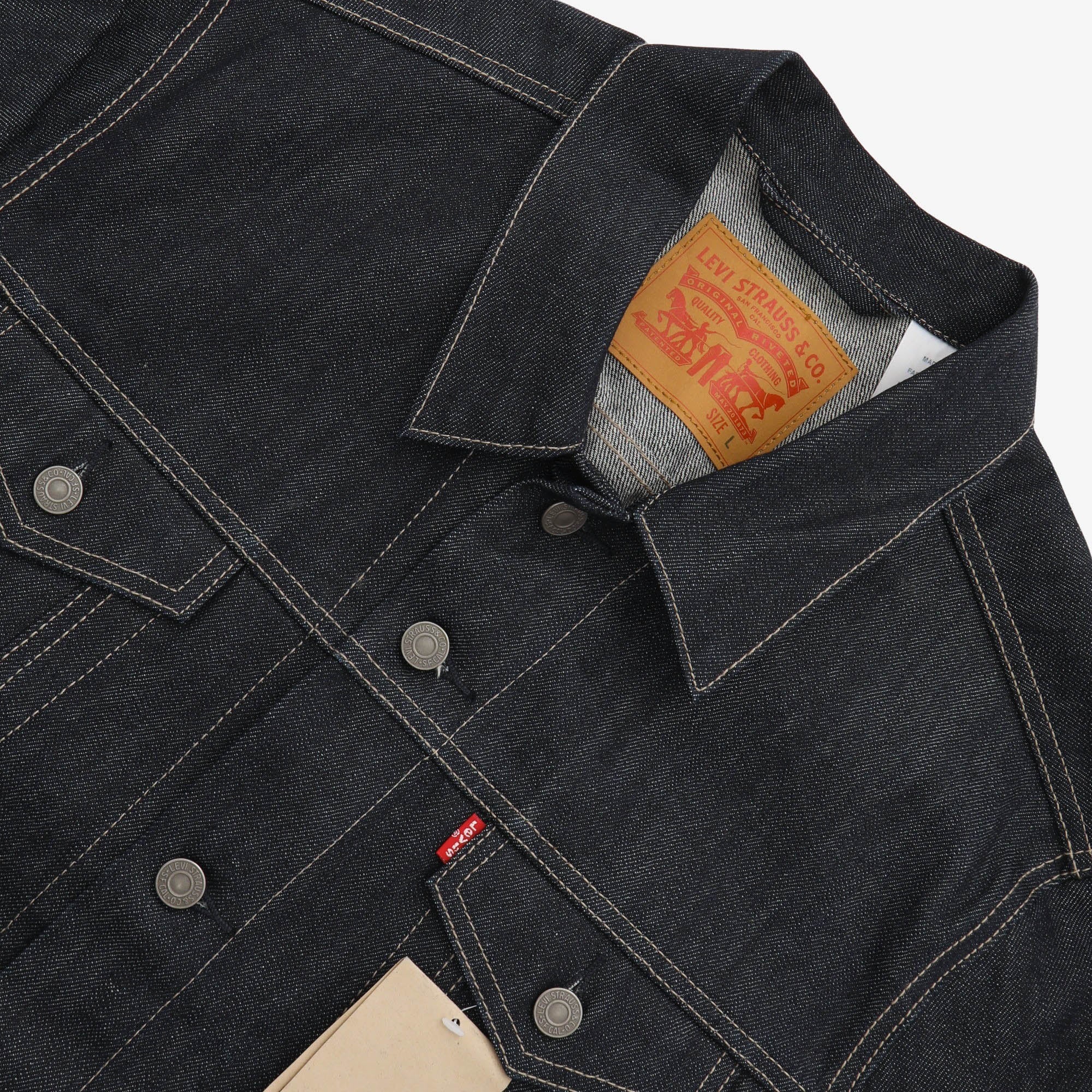 Relaxed Trucker Denim Jacket - Image 3