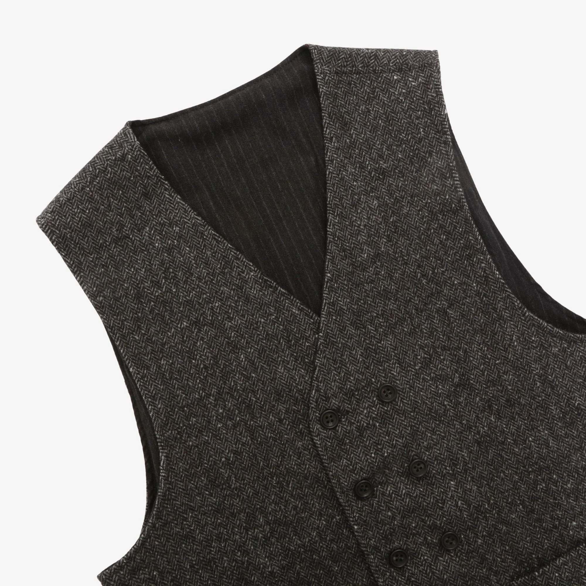 Reversible Wool Vest - Image 3