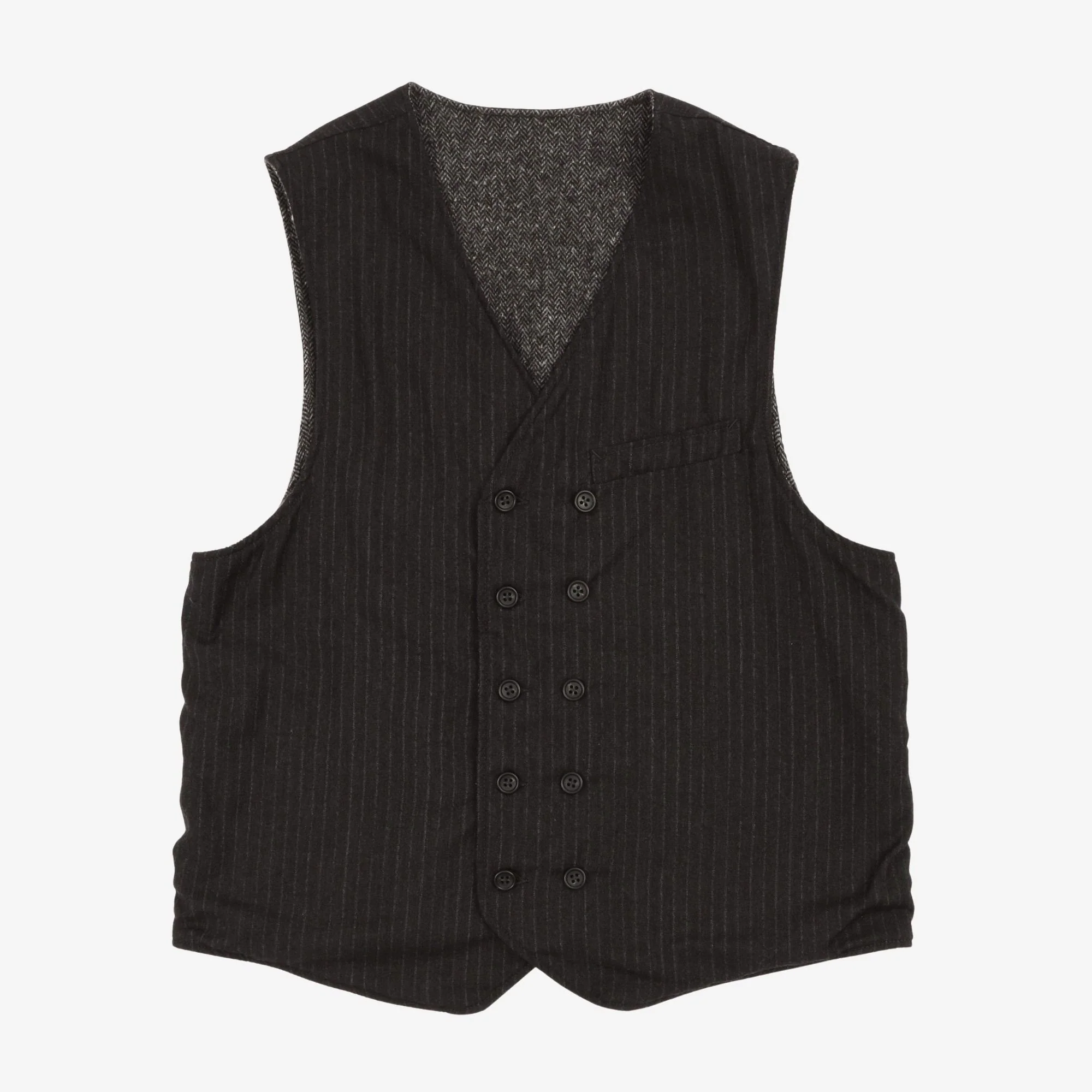 Reversible Wool Vest - Image 5