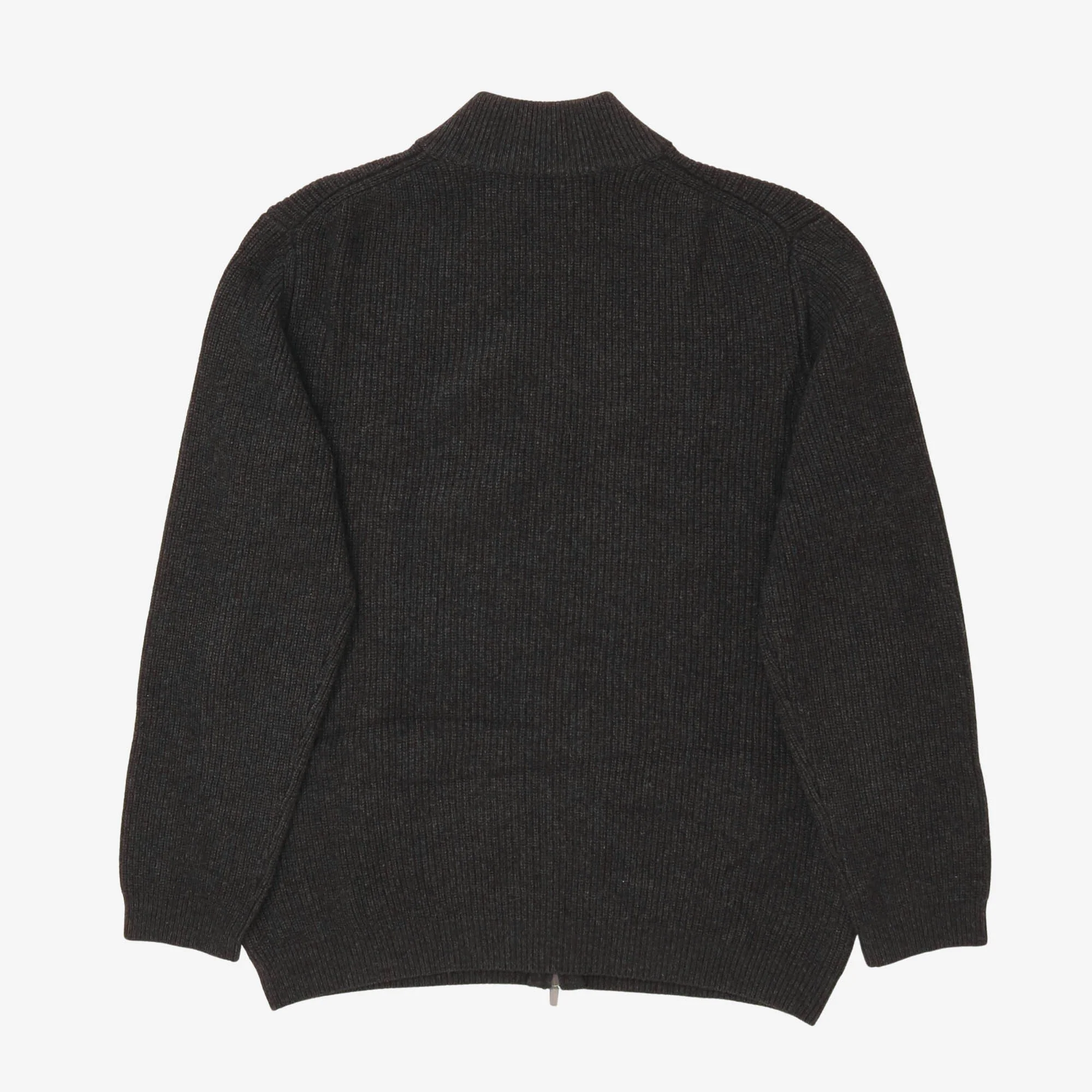 Ribbed Cashmere Wool Cardigan - Image 2