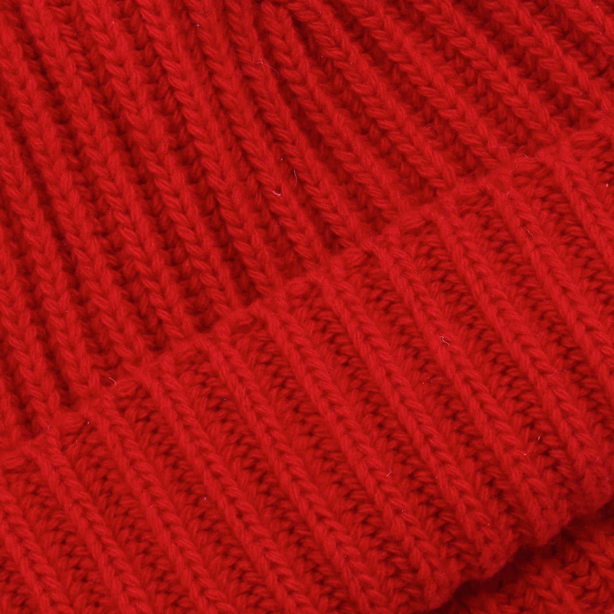 Ribbed Knit Wool Hat - Image 3