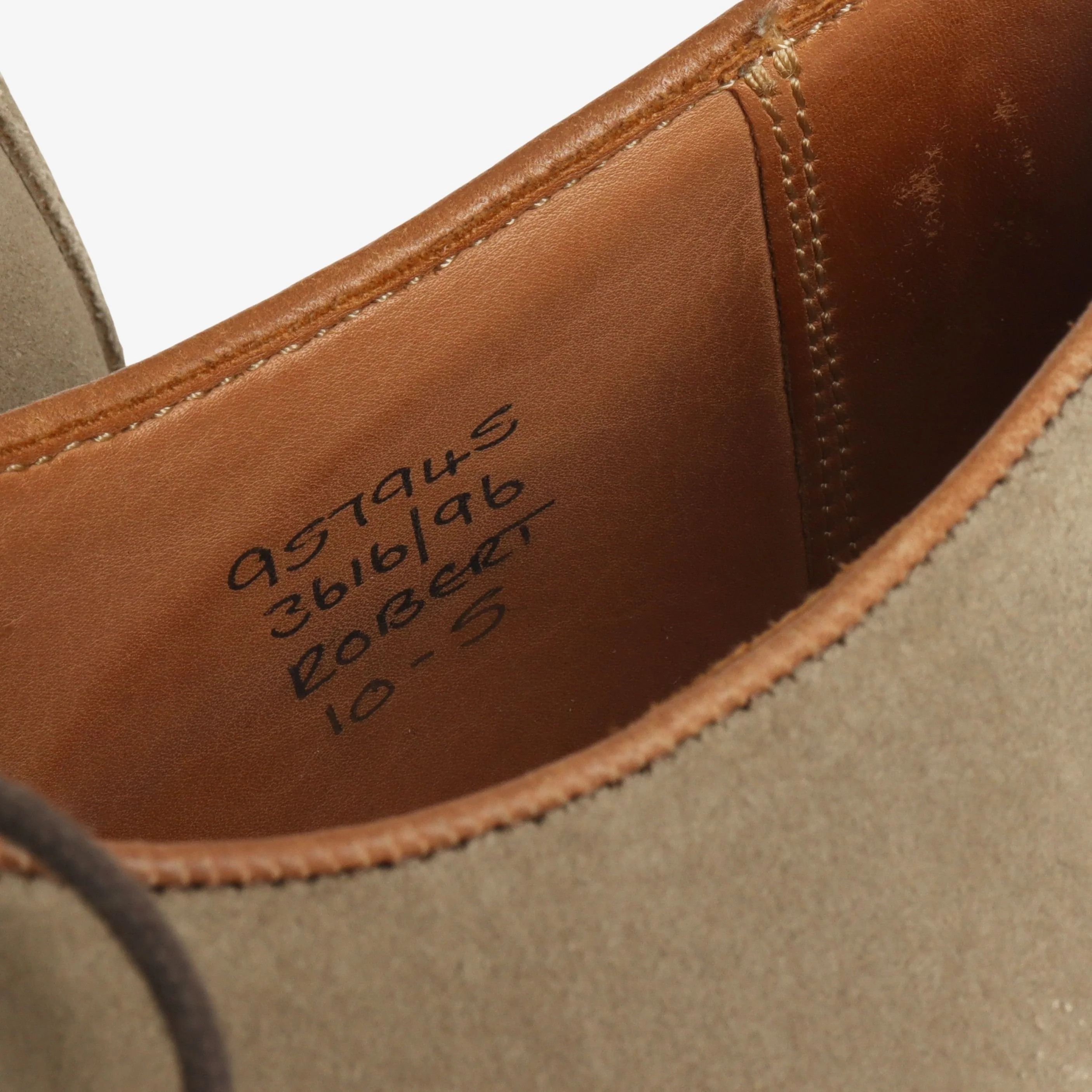 Robert Suede Derby (Peggs & Son) - Image 7