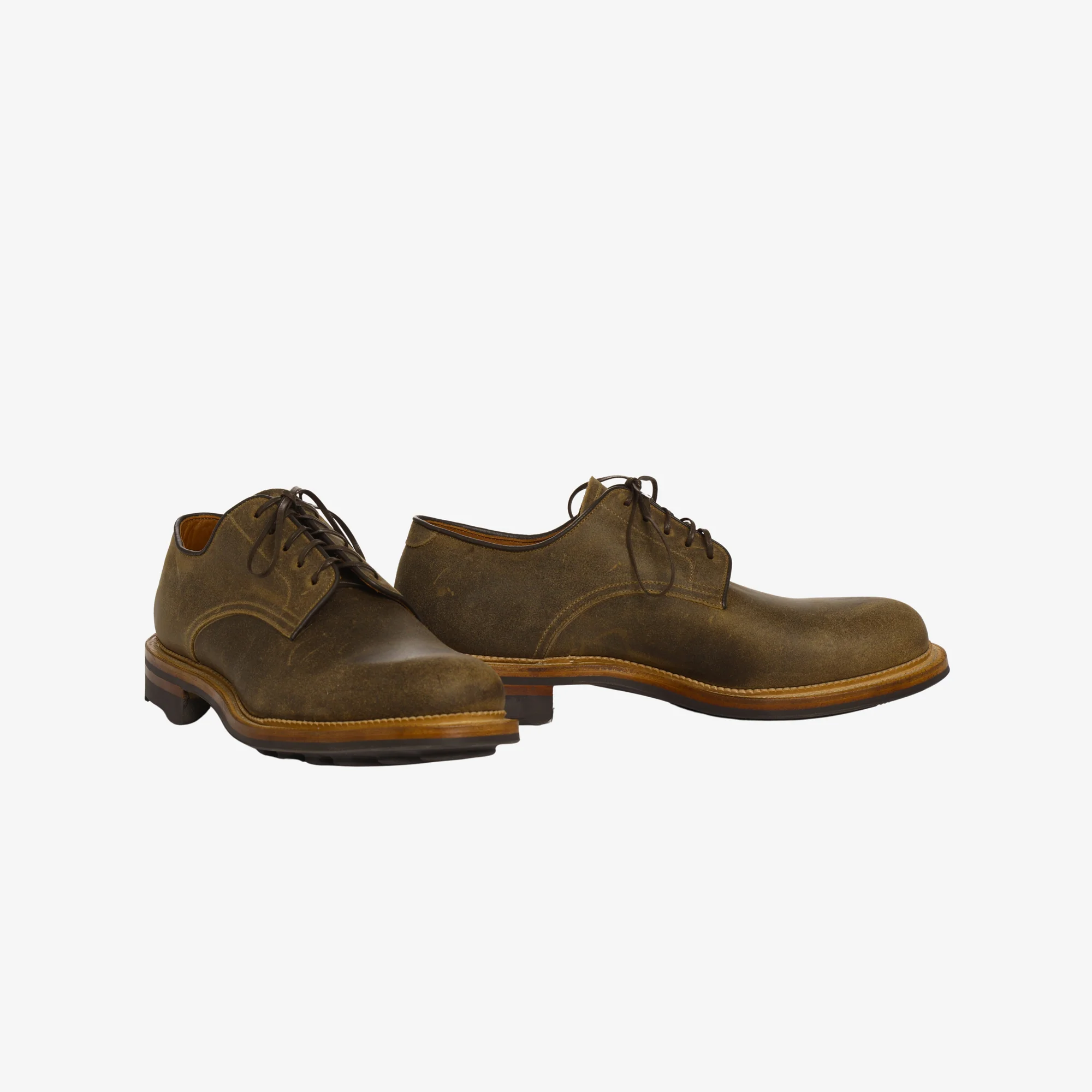 Rockland Blucher - Olive Wax (1940 Last) - Image 2