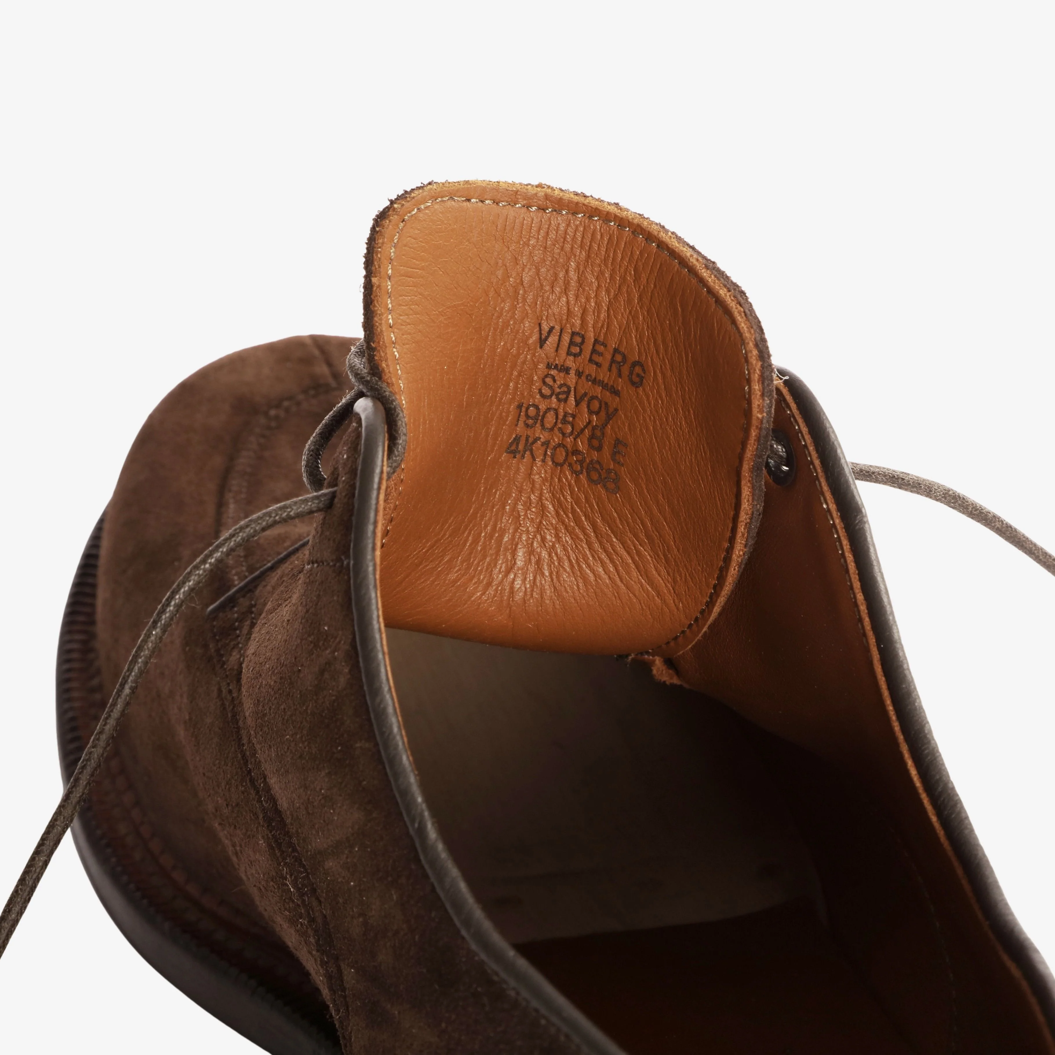 Savoy Derby - Dark Brown Suede (1905 Last) - Image 6