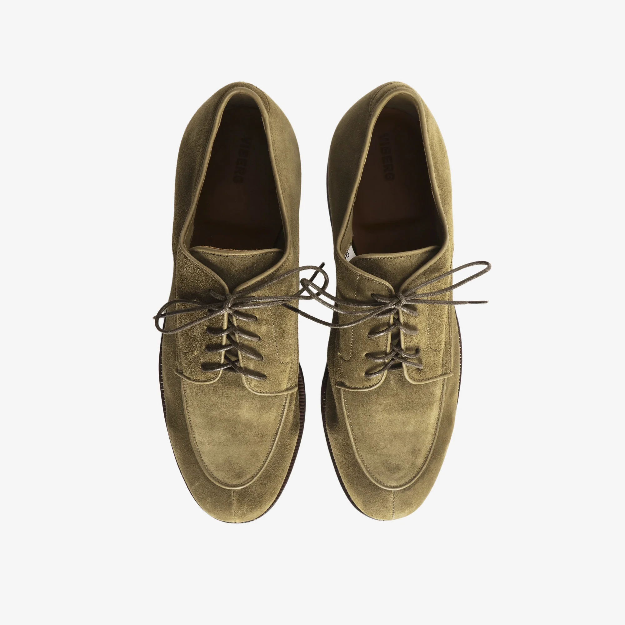 Savoy Derby - Green Suede (1905 Last) - Image 5
