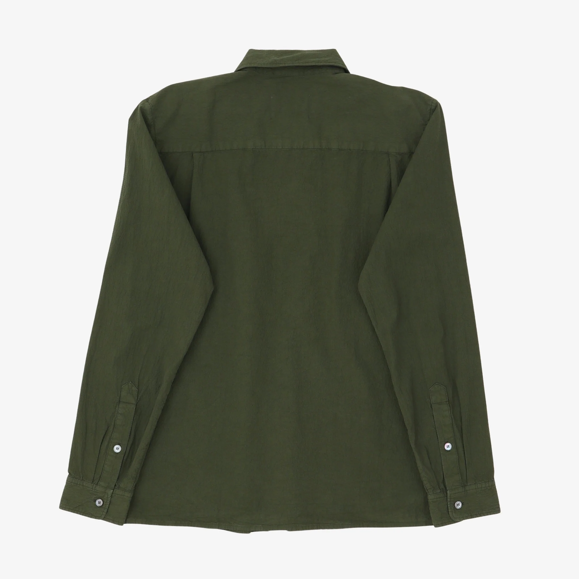 Seersucker Zip Shirt - Image 2