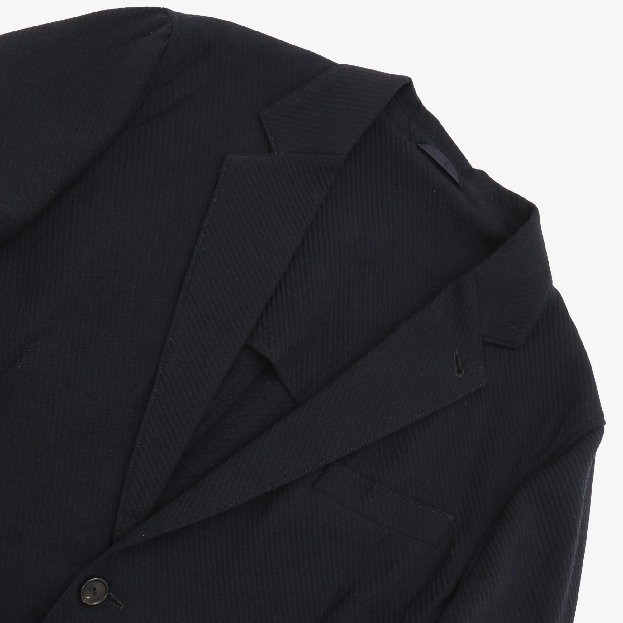 SFT Navy Wool Twill Blazer - Image 3