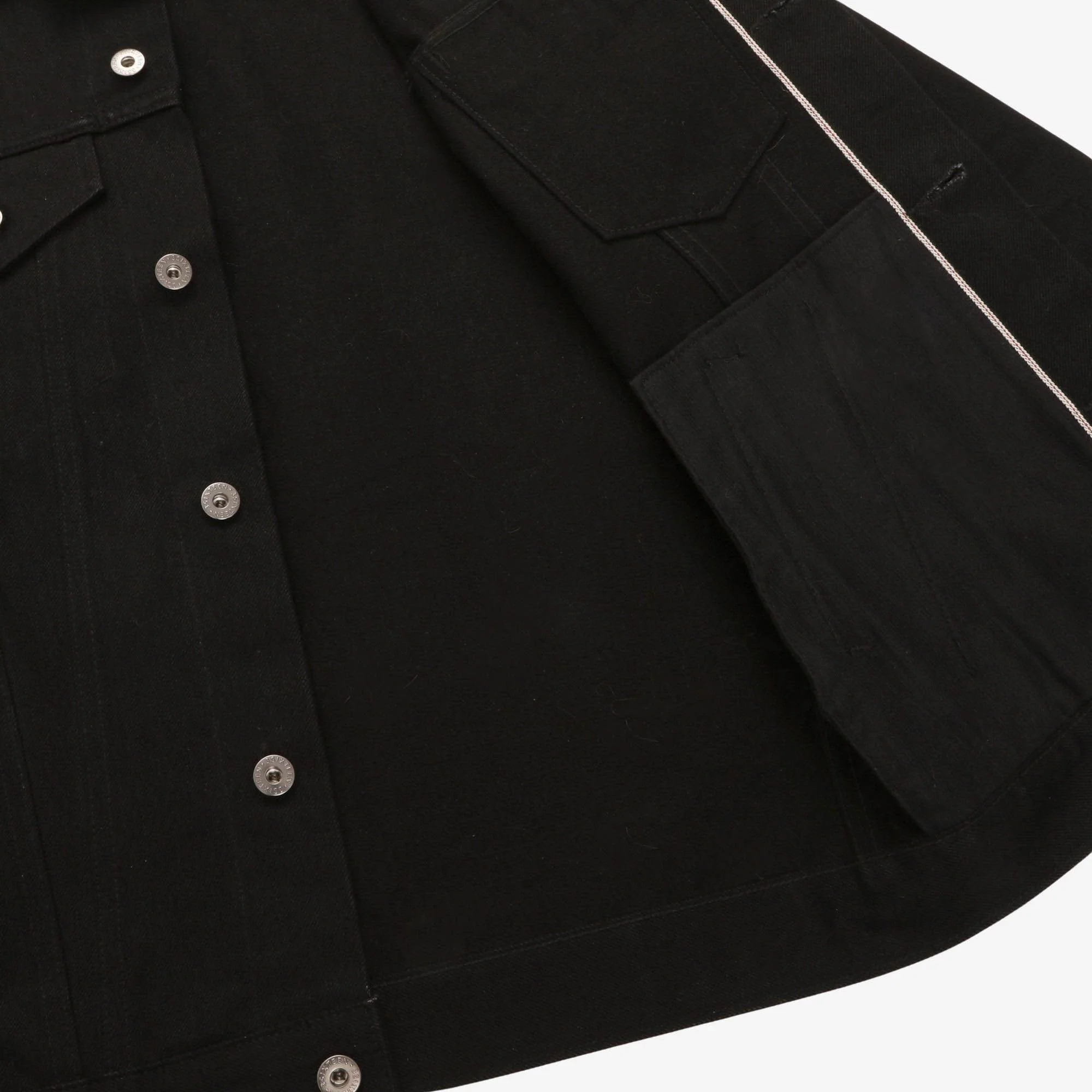 Shadow Selvedge Trucker Jacket - Image 4
