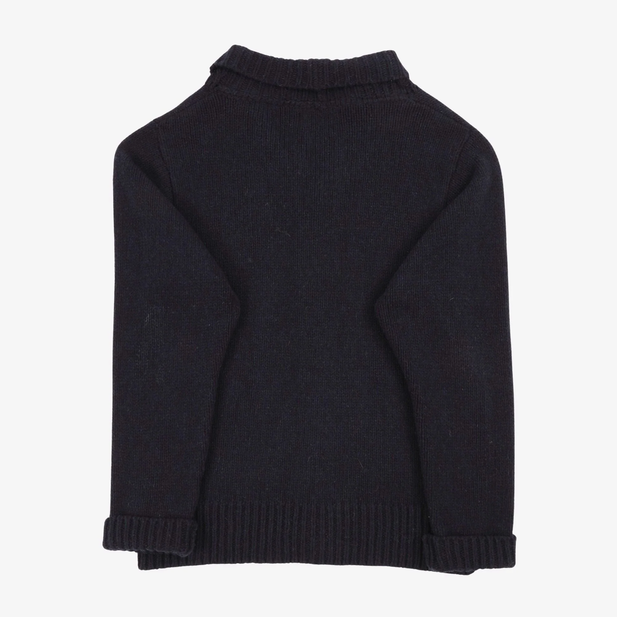 Shawl Collar Knit Cardigan - Image 2