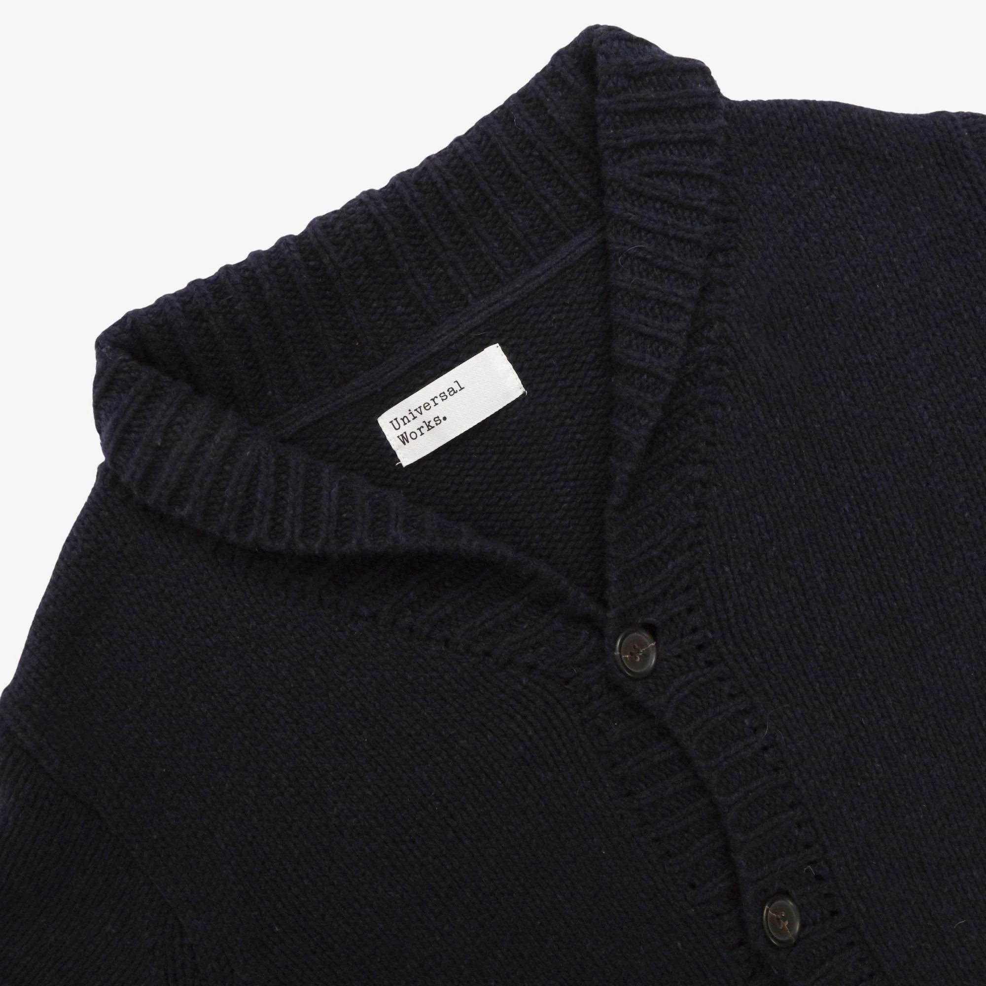 Shawl Collar Knit Cardigan - Image 3