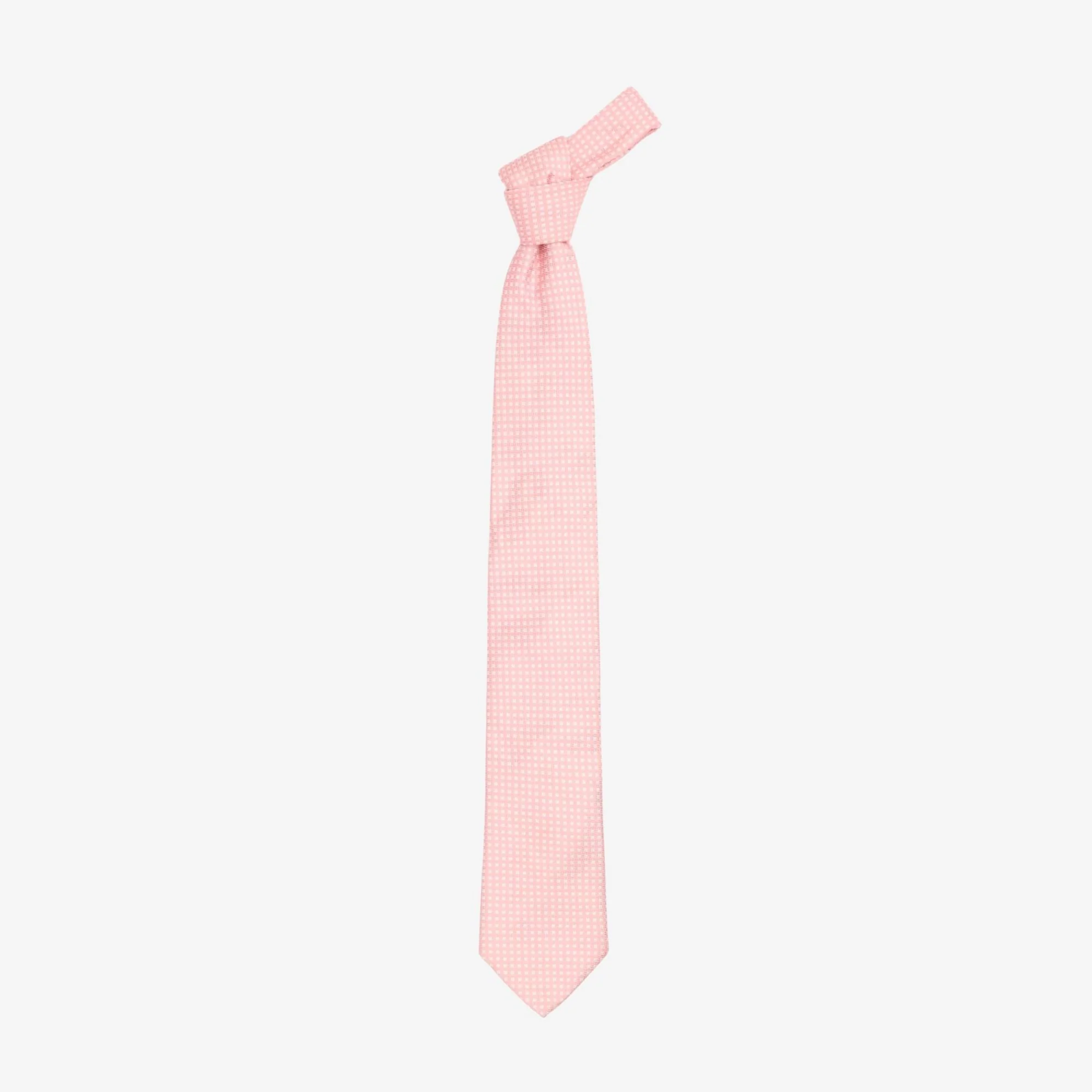 Silk Check Tie
