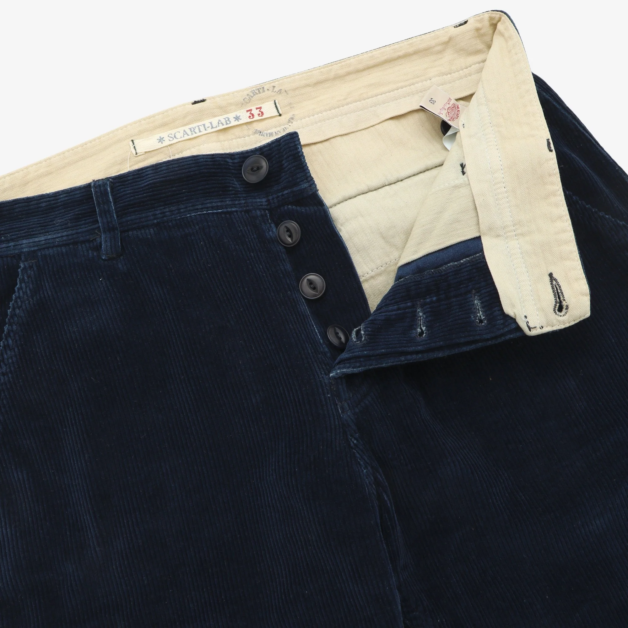 Slim Fit Corduroy Chinos - Image 3