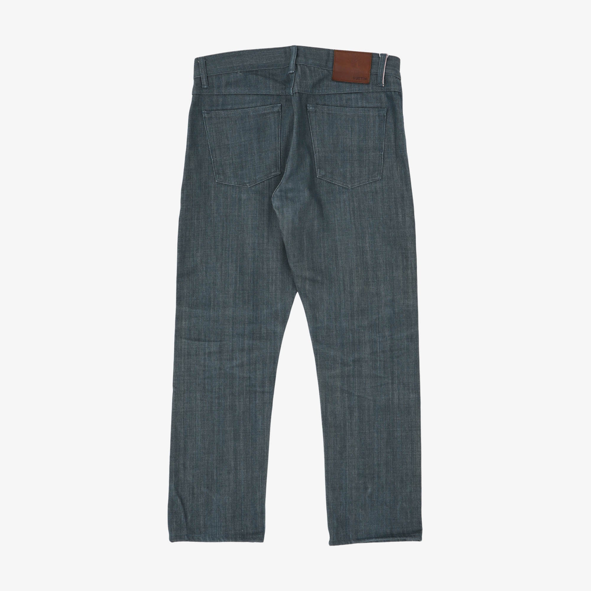 Slim Fit Japanese Selvedge Denim (35W X 28.5L) - Image 2
