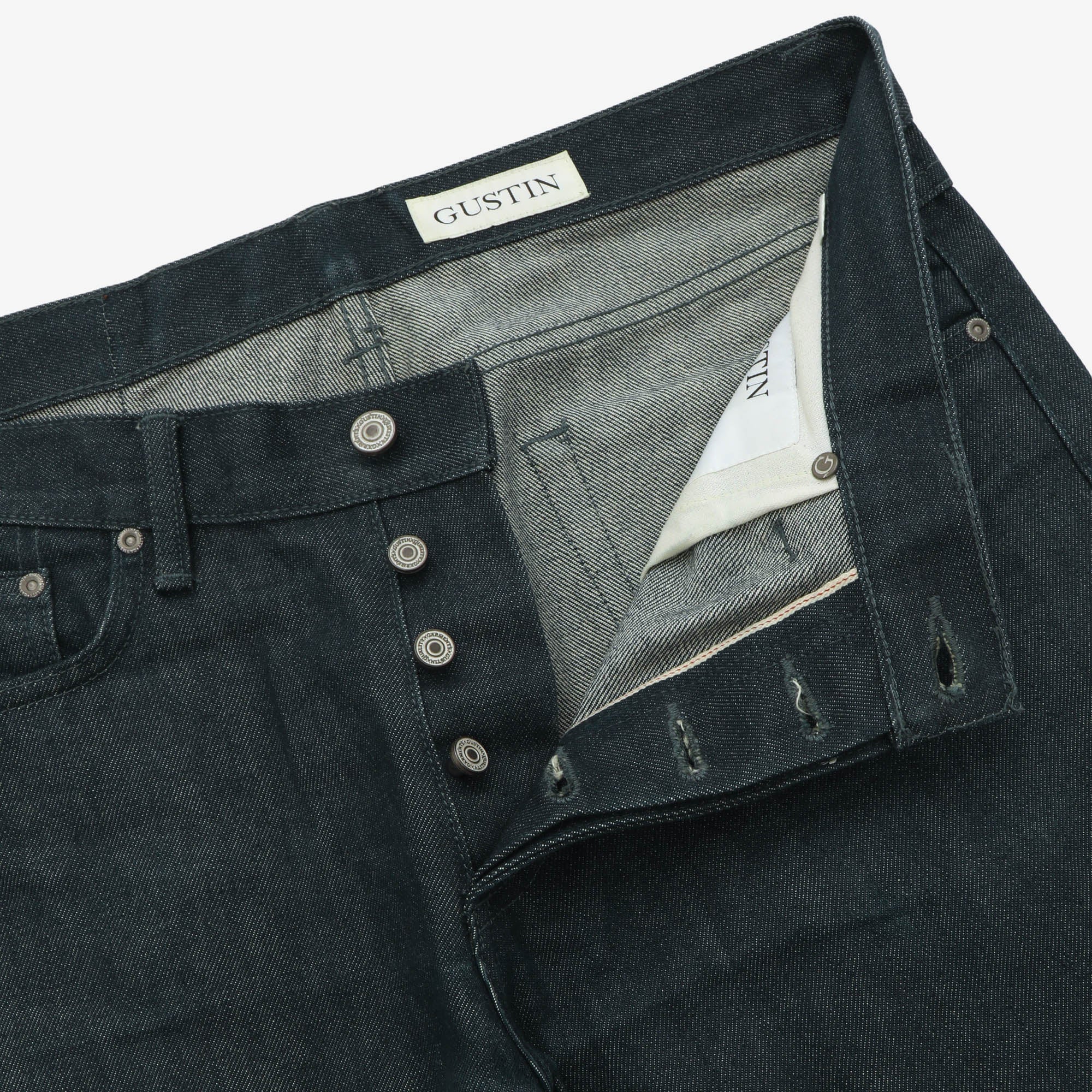 Slim Fit Japanese Selvedge Denim (36W X 28.5L) - Image 3