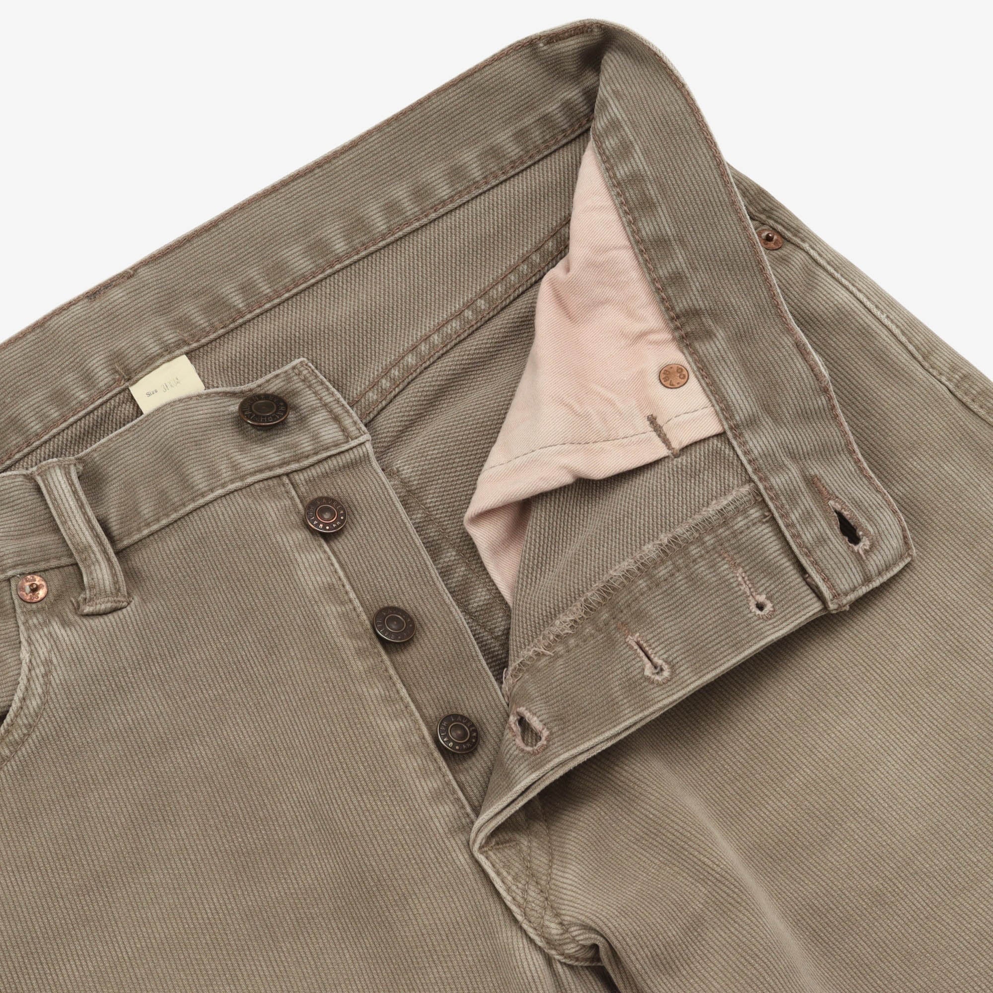 Slim Narrow Bedford Corduroy Trousers (32W x 29L) - Image 3