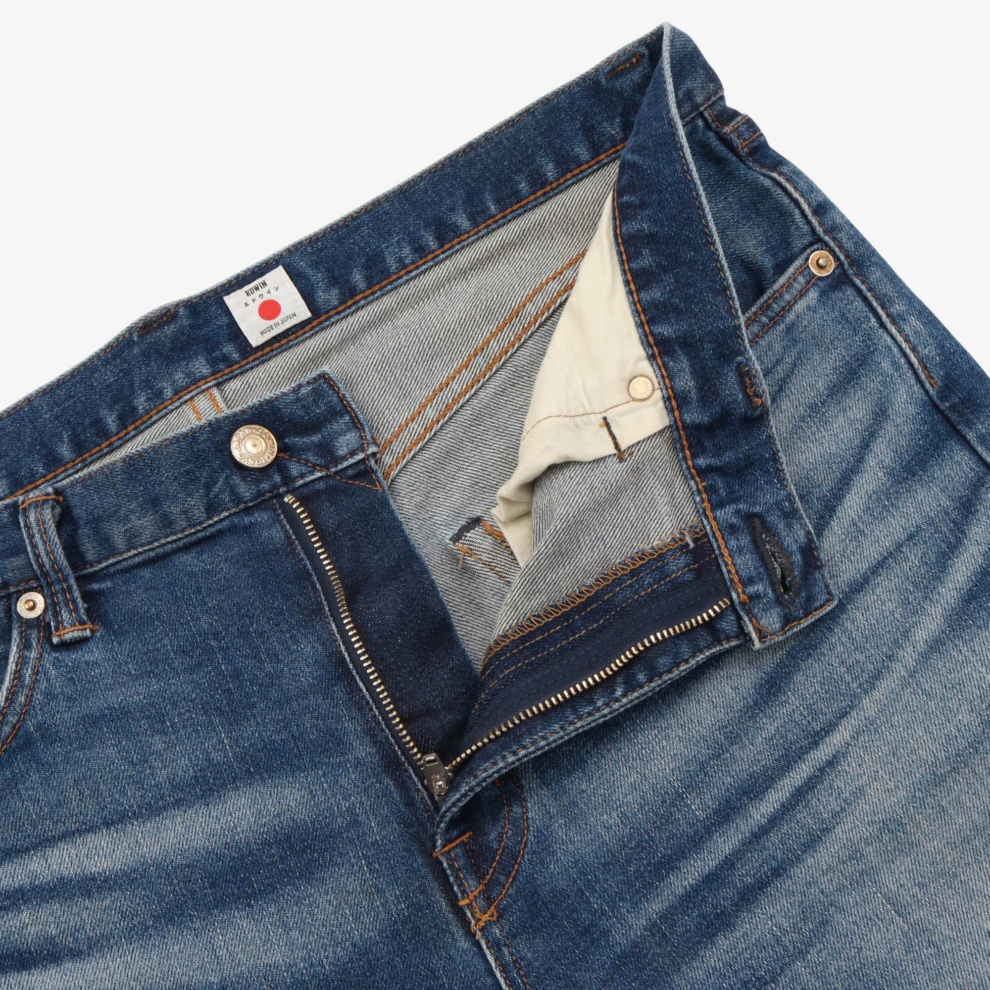 Slim Tapered Selvedge Denim (35W X 33L) - Image 3
