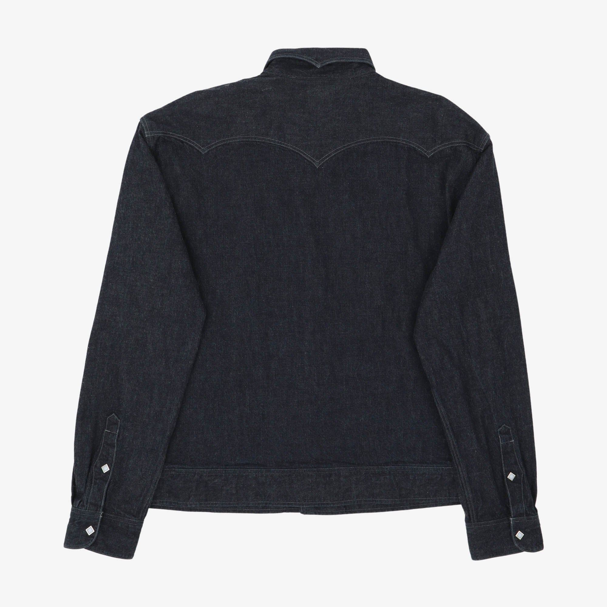Smoker Denim Short Jacket - Image 2