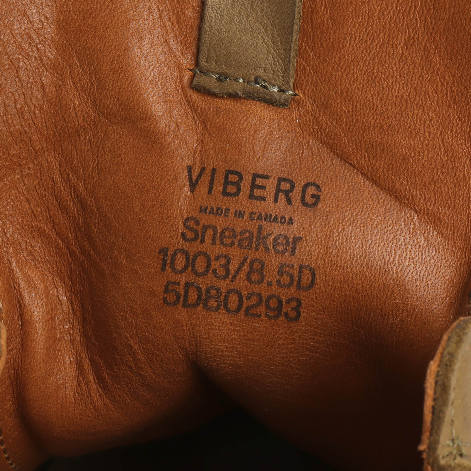 Sneaker - Green Suede (1003 Last) - Image 6