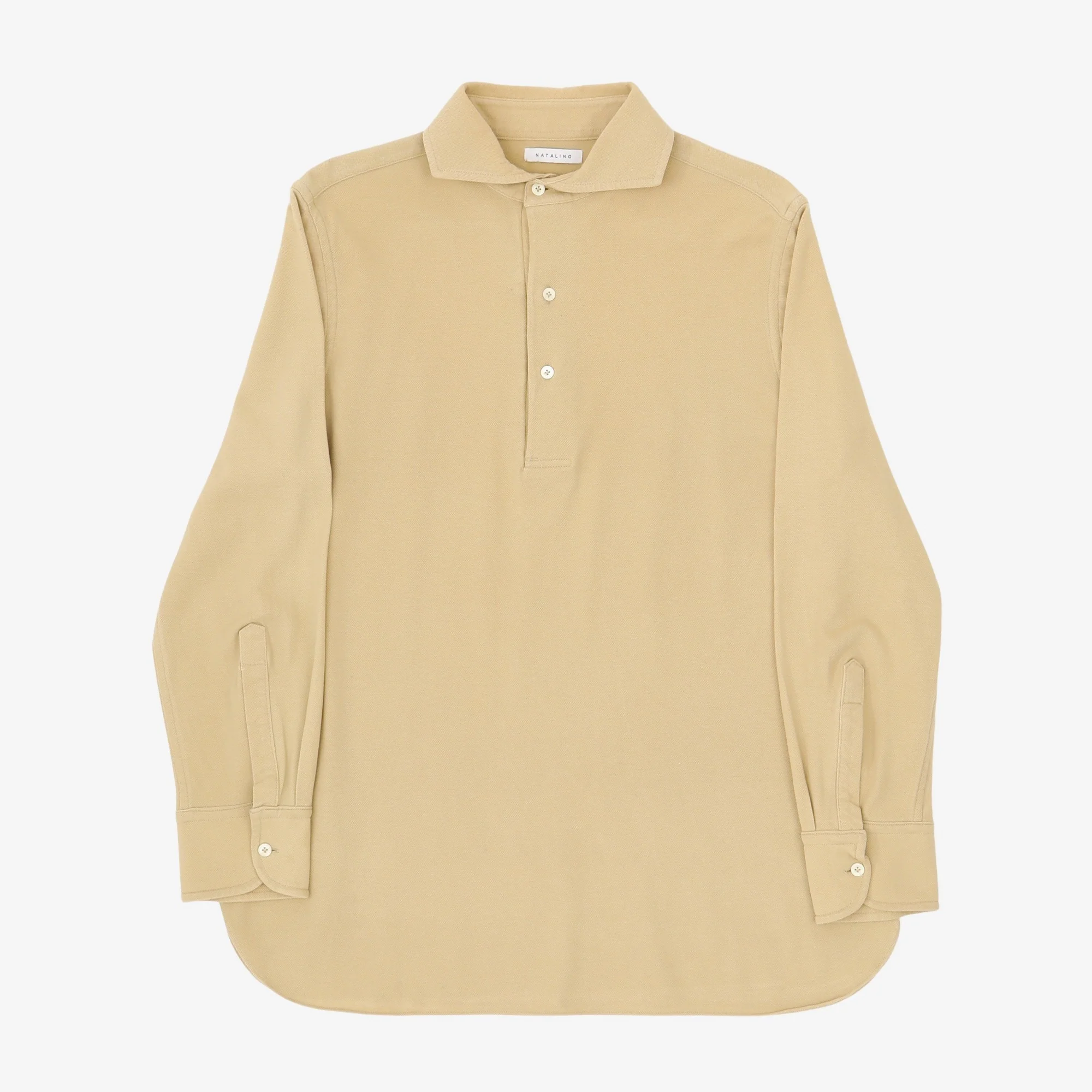 Spread Collar Pique Polo