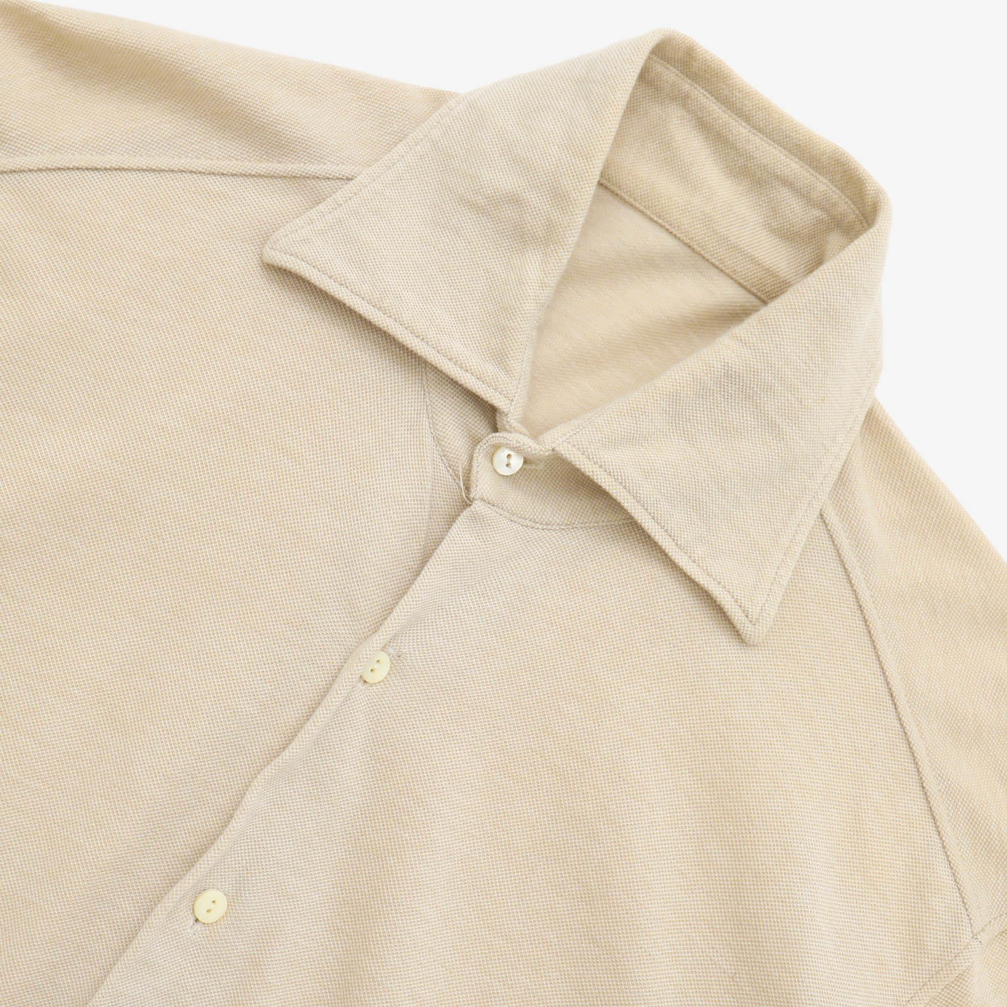 Spread Collar Pique Shirt - Image 3
