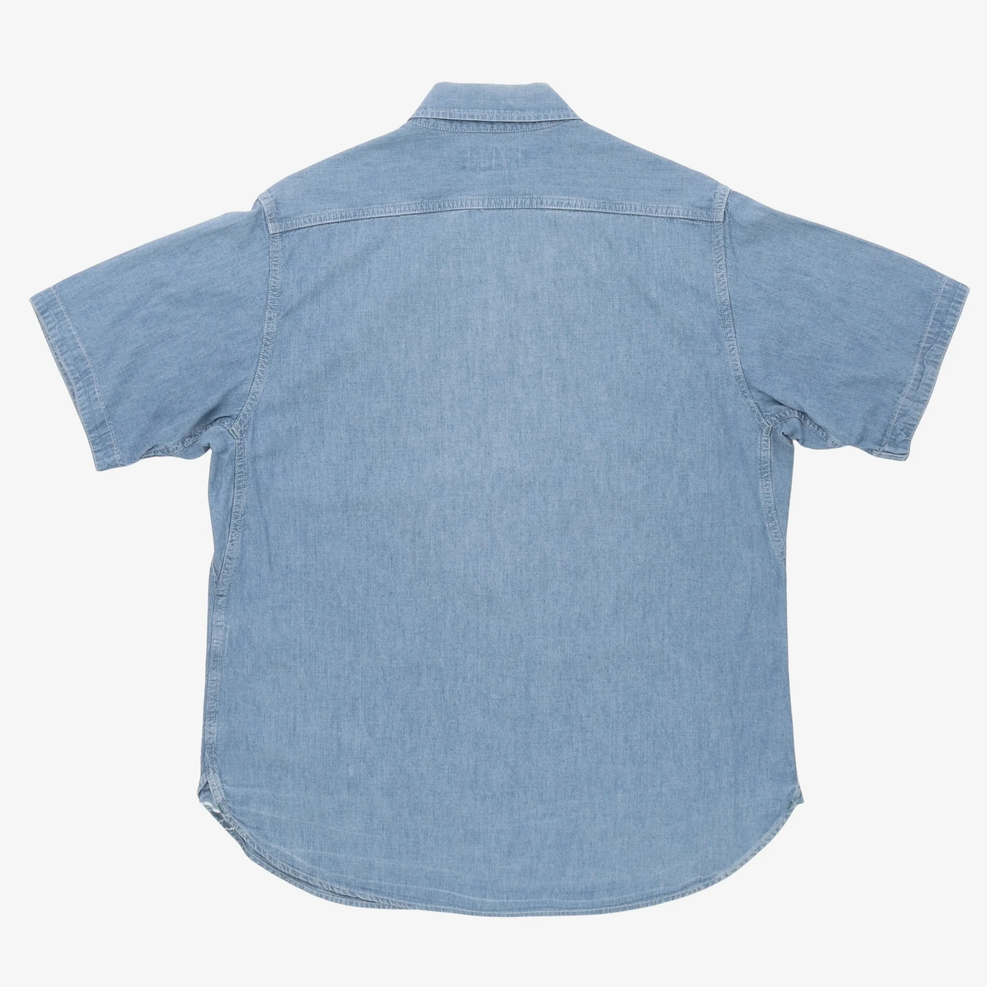 SS Feel Sun Chambray Work Shirt - Image 2
