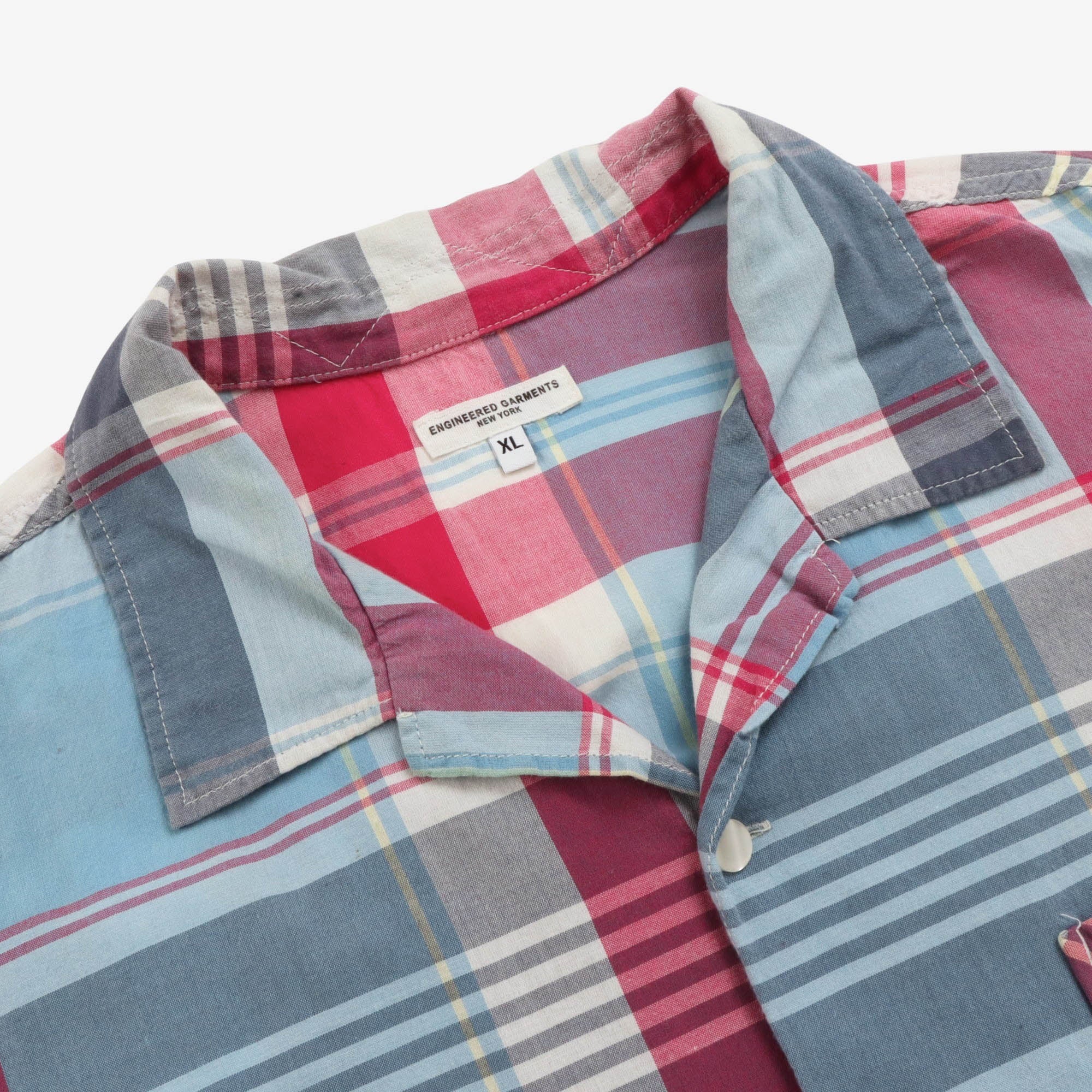 Madras Pocket Shirt SS - Image 3